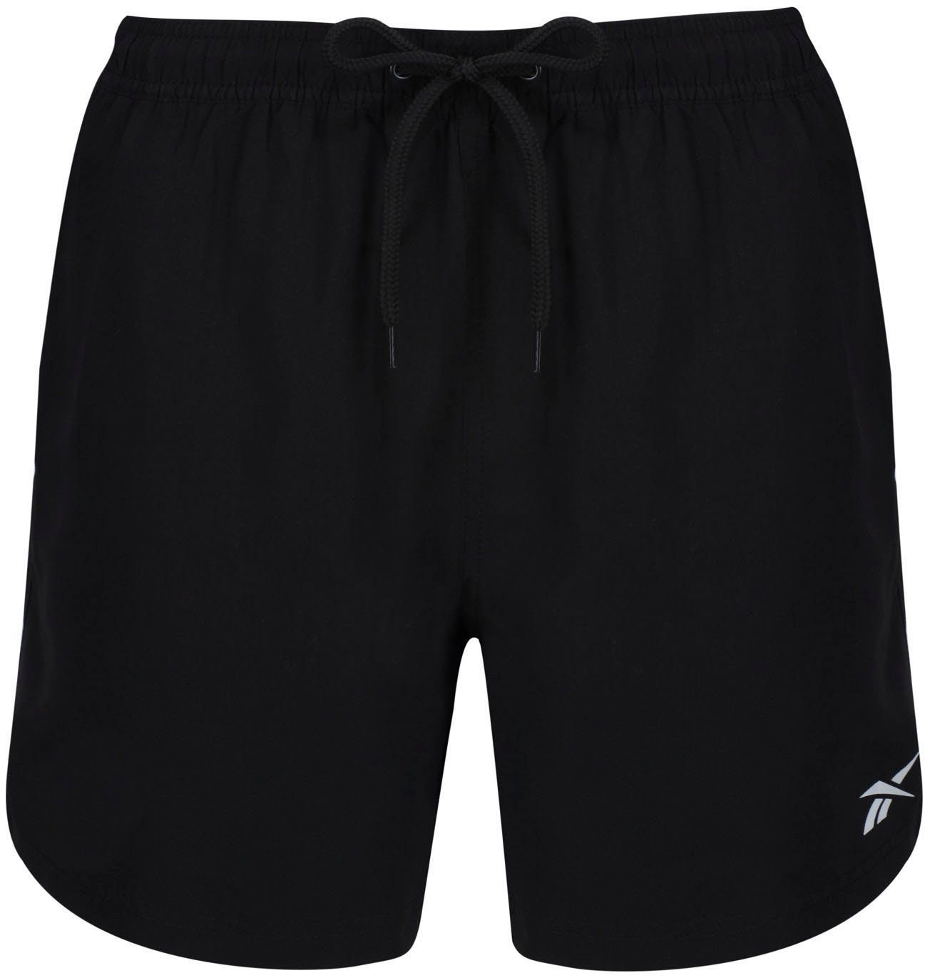 Reebok Zwemshort Yale met een rijgkoord en elastische band heren zwembroeken maat S zwart
