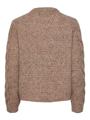 pieces Gebreide trui PCNINA LS O-NECK KNIT NOOS BC