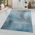 ayyildiz teppiche vloerkleed ottawa 4204 woonkamer blauw