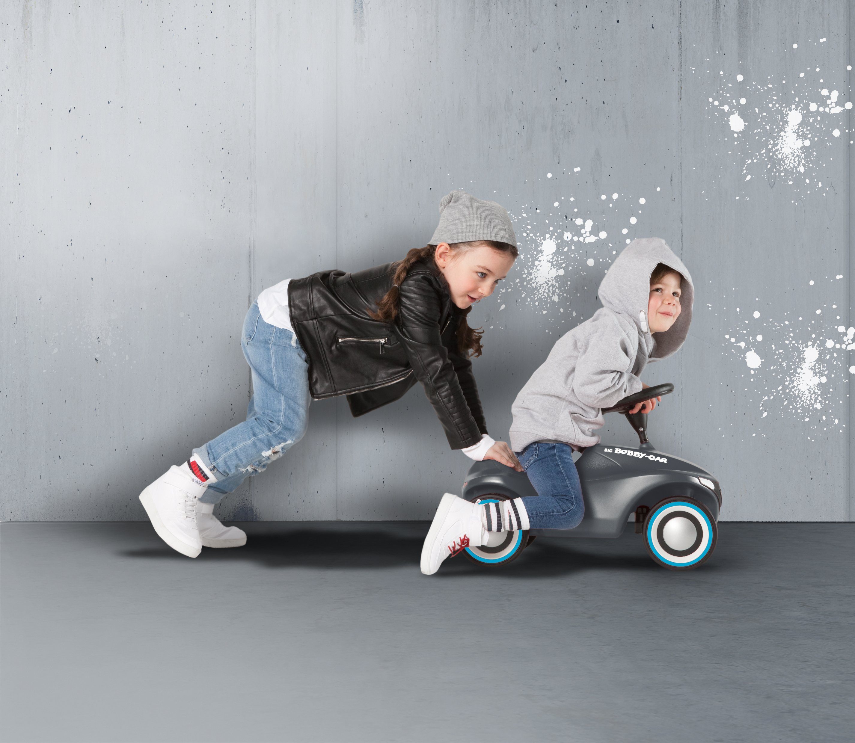 BIG Loopauto BIG Bobby-Car-Neo antraciet