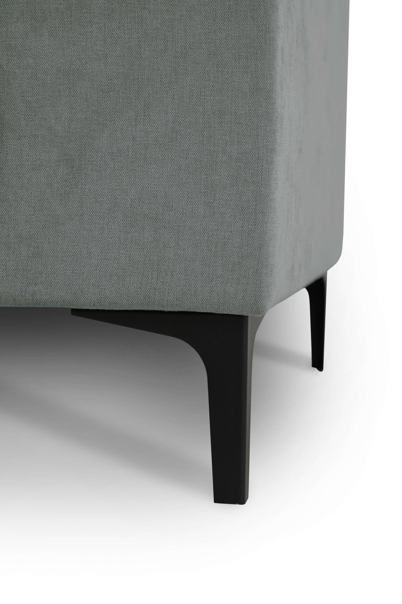 Places of Style Hoekbank Oland, structuur, platweefsel, luxe microvezel, bouclé