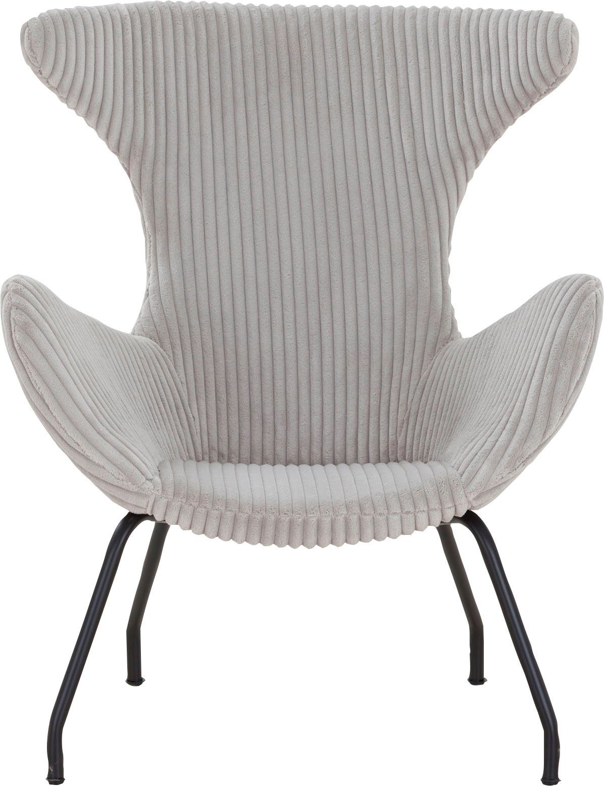 SalesFever Relaxfauteuil Oorfauteuil in een modern design