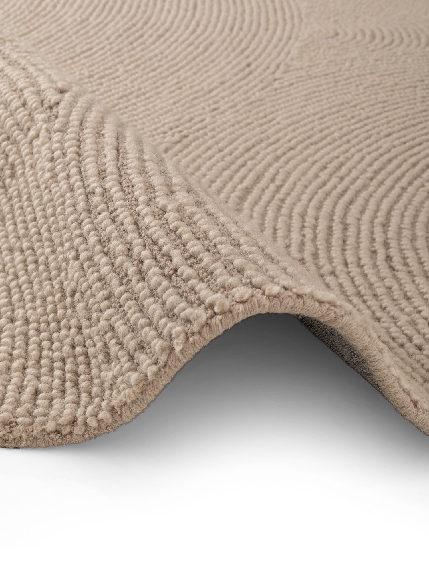 HANSE Home Wollen kleed ELENI Handgetuft, wol, natuur, woonkamer, slaapkamer, scandinavisch, hygge