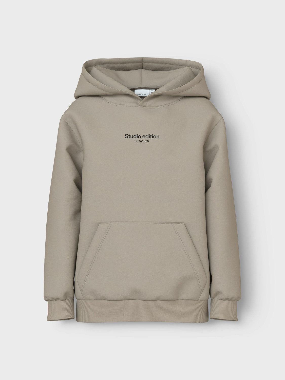 Name It Sweatshirt NKMBRODY LS NREG SWEAT WH BRU NOOS