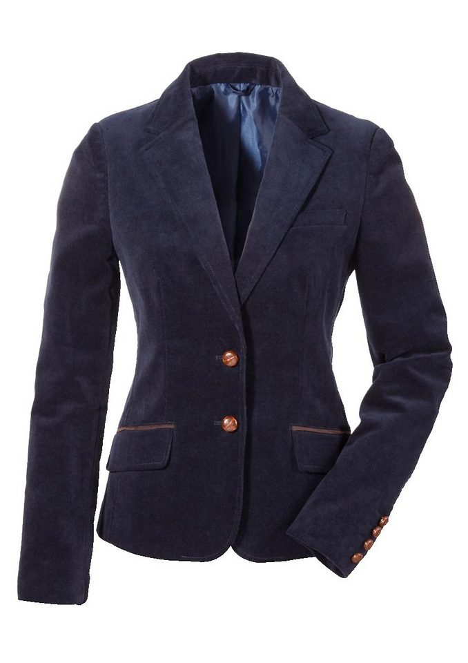 Aniston CASUAL Jasje met stofafwerkingen en mouwpatches