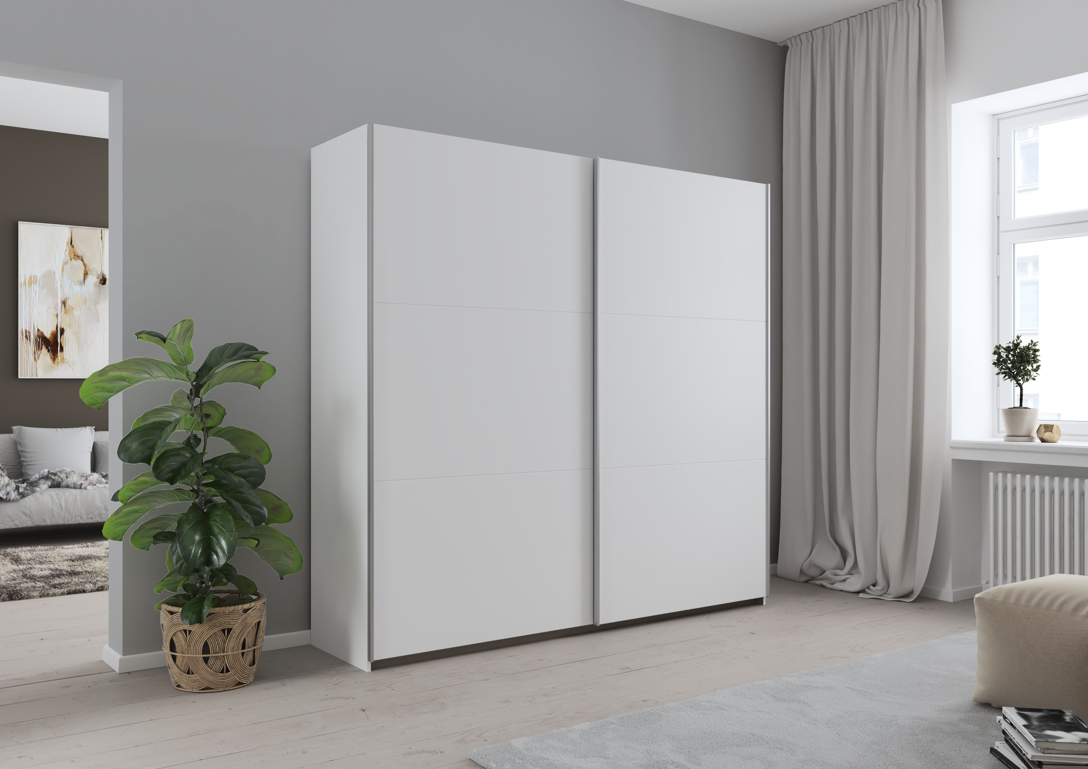 rauch Zweefdeurkast AURELIO kledingkast garderobe TOPSELLER OTTO´s CHOICE 3 verschillende uitrustingsvarianten handgrepen van metaal made in germany