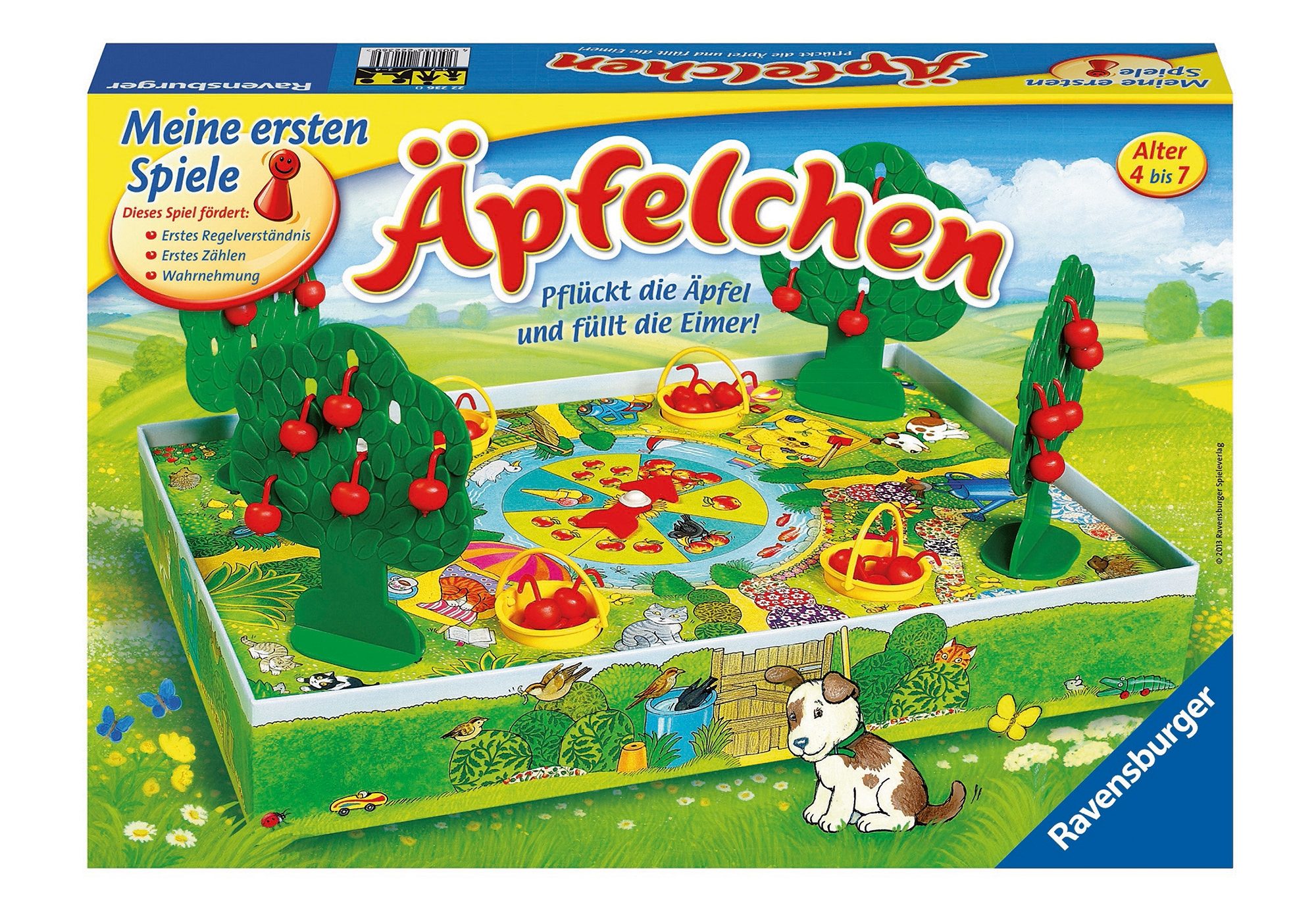 Ravensburger Spel Pluk de appels en vul de emmer!