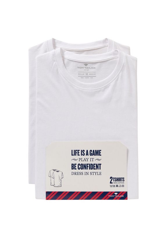 TOM TAILOR T-shirt double pack crew-neck TOM TAILOR T-shirt double pack crew-neck