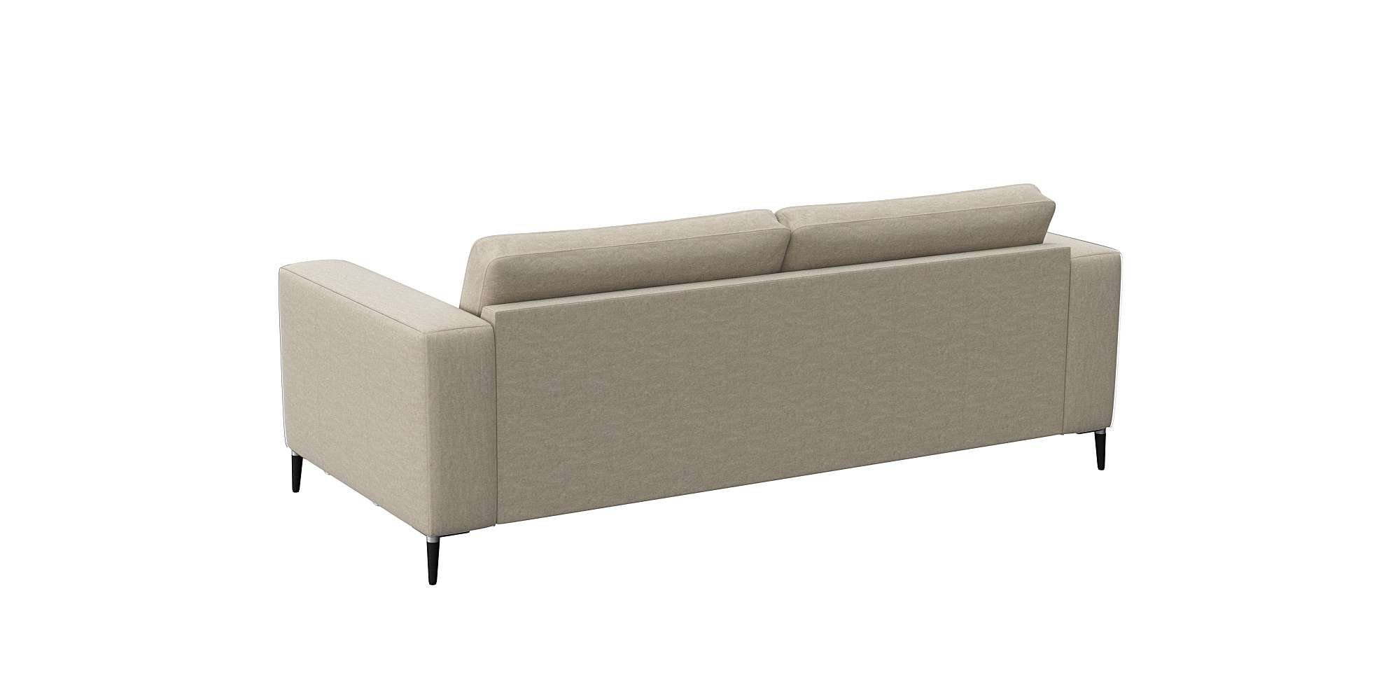 FLEXLUX 2,5-zitsbank Fiore, super comfortabel zitcomfort door koudschuim in de zitting