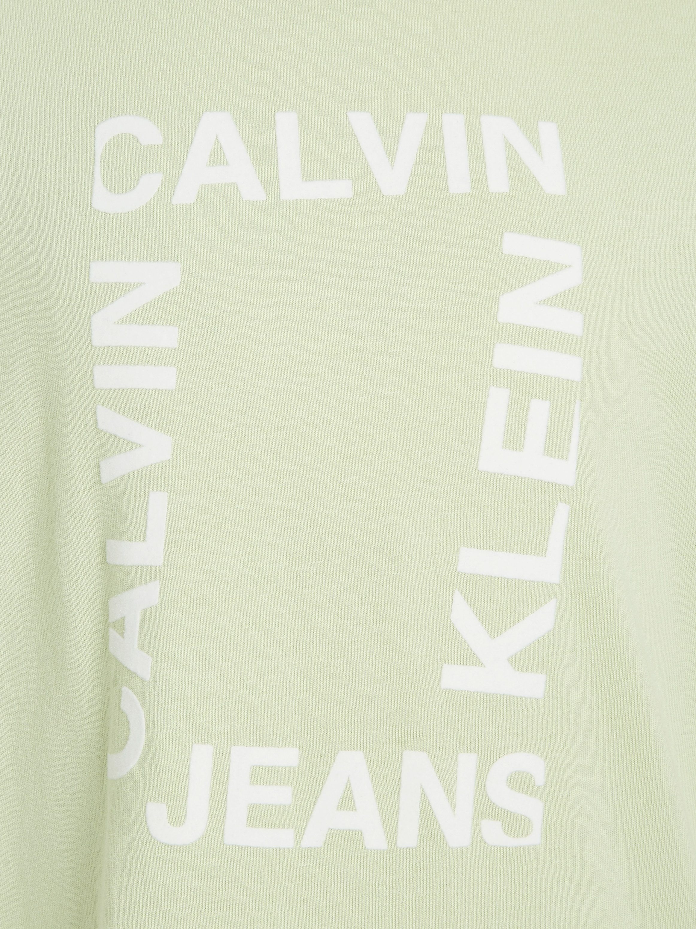Calvin Klein T-shirt MAXI HERO FLOCK LOGO T-SHIRT