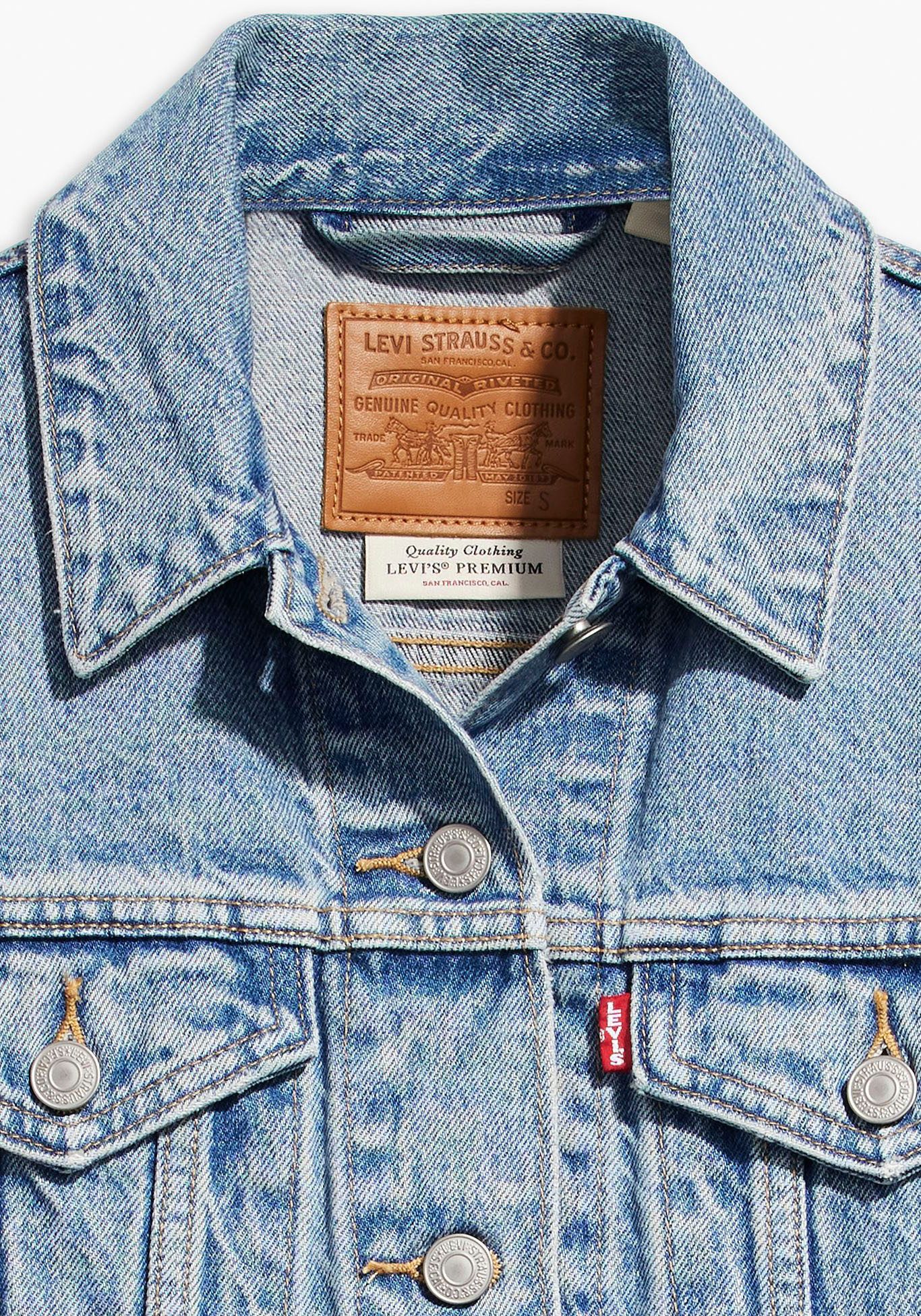Levi's® Jeansjack ORIGINAL TRUCKER MED IN