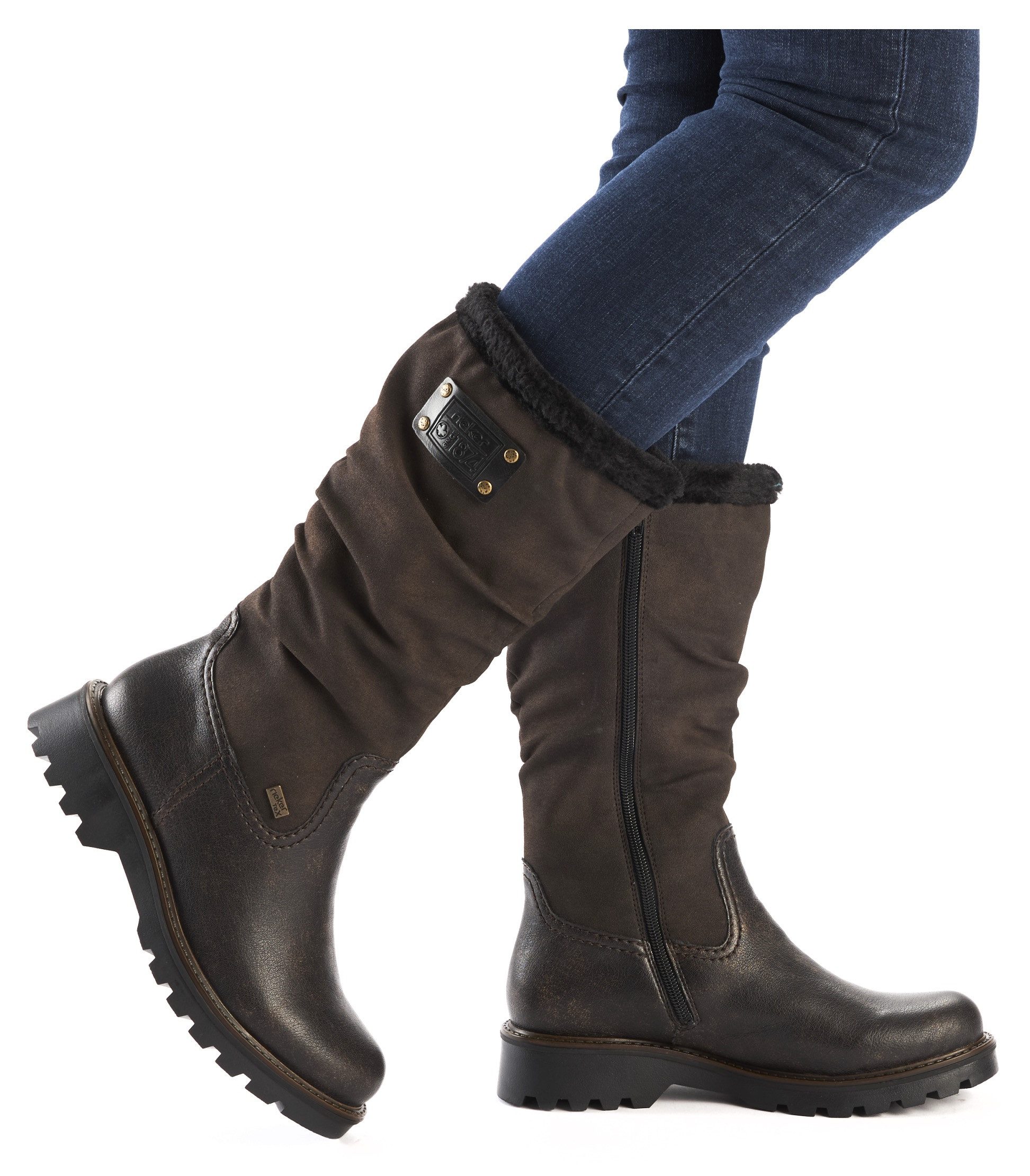 Rieker Winterlaarzen laarzen, rieker-tex, met een schacht hoogte van ca. 28 cm