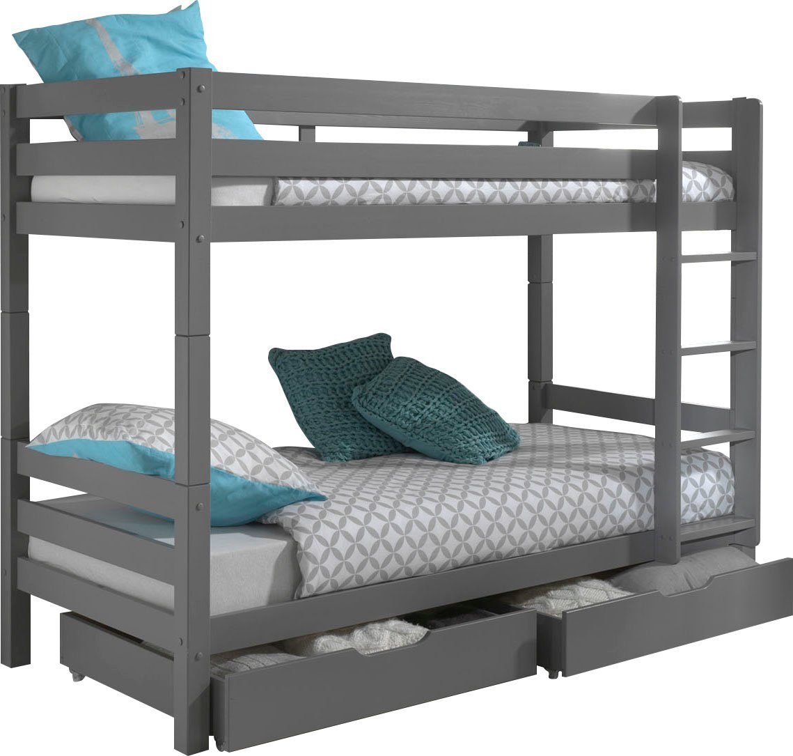 Vipack Stapelbed PINO naar keuze met onderbedlade