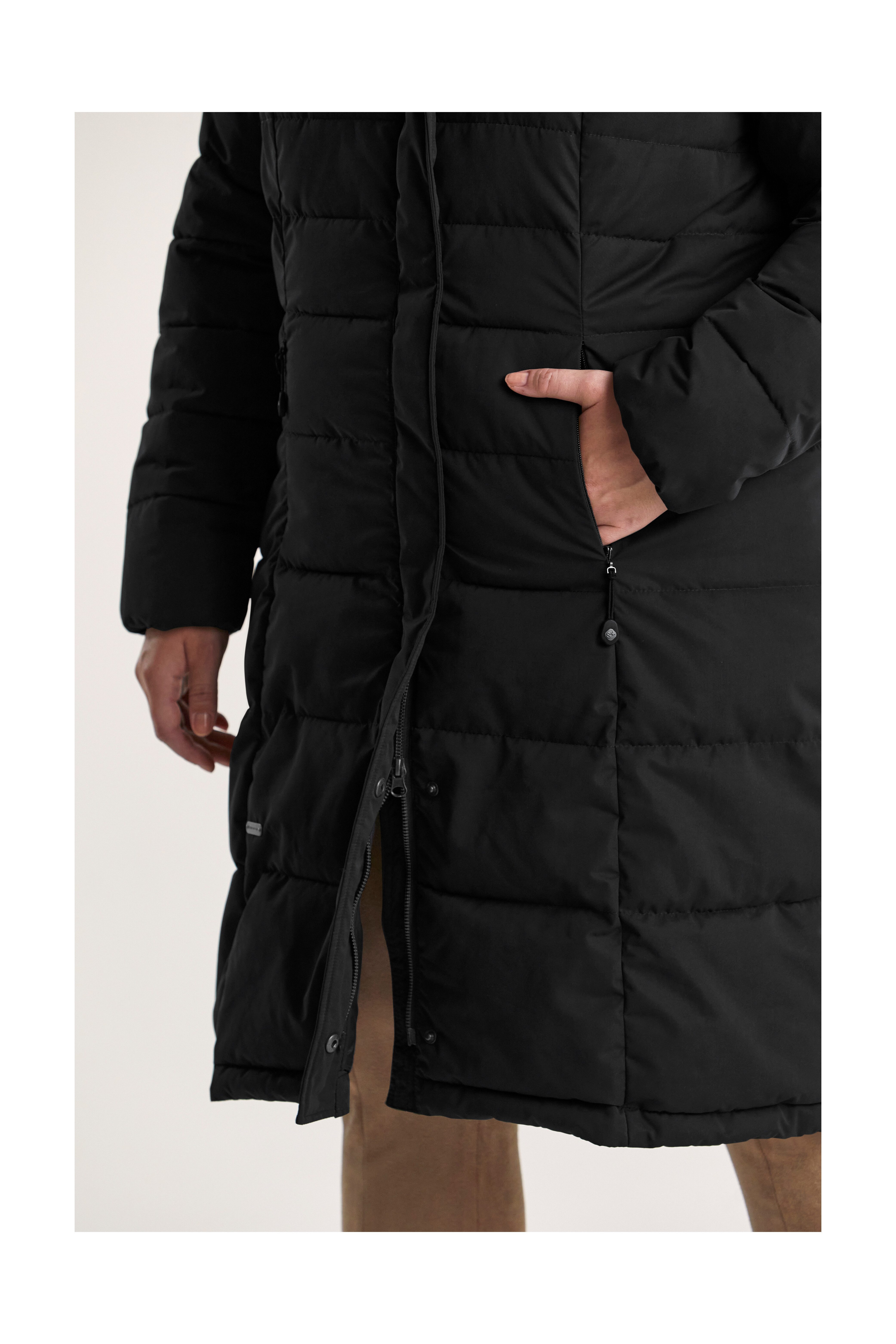 STOY Gewatteerde jas STW 7 WMN QLTD CT ademend, waterafstotende winterjas in grote maten