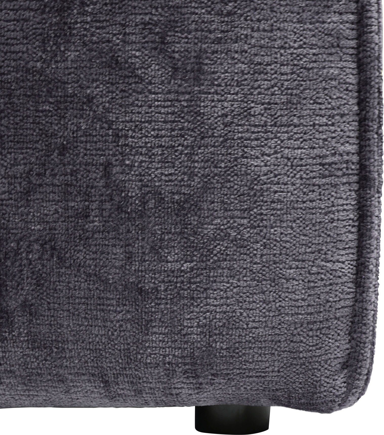 RAUM.ID Zithoek Monolid U-Vorm Afzonderlijke module voor combinatie op maat, bekleding in teddy-look (7-delig)
