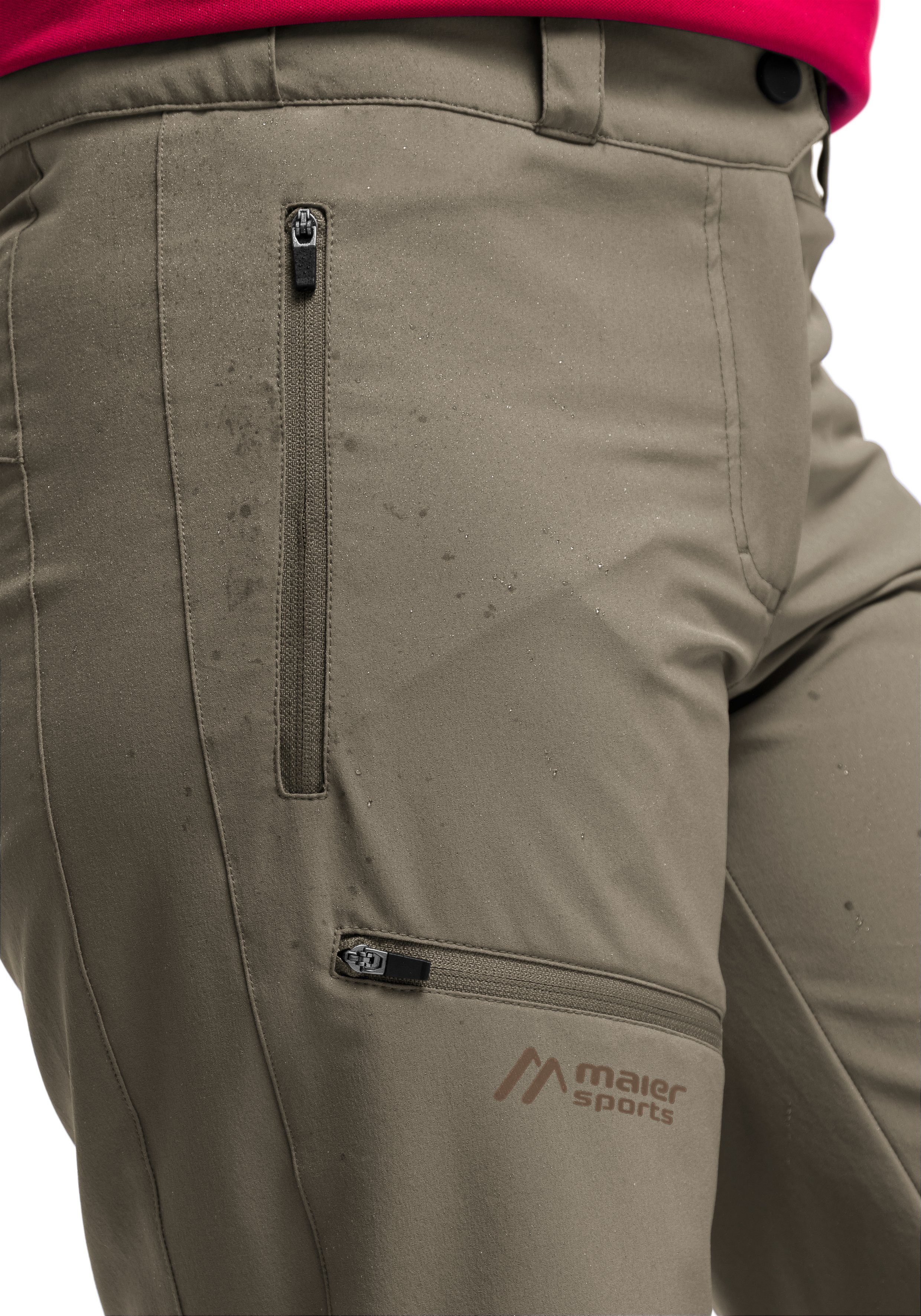 Maier Sports Functionele short Latit short W Duurzame functionele short van elastisch materiaal