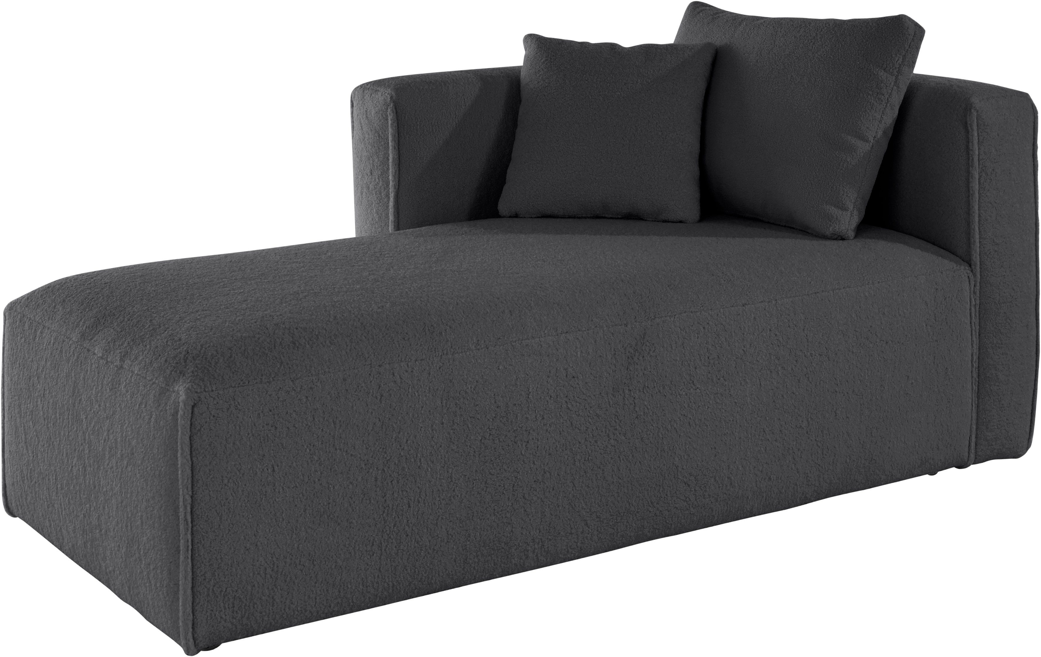 Guido Maria Kretschmer Home&Living Ottomane Comfine Modulaire ottomane om zelf samen te stellen, in 3 bekledingvarianten