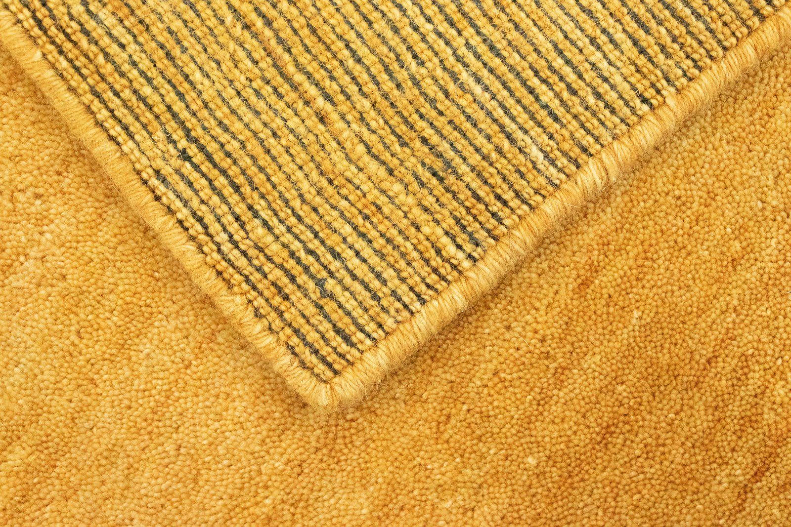 morgenland Wollen kleed Uni - Gabbeh tapijt - Softy Gabbeh look, uni kleuren, 100% wol, zeer zachte pool, woonkamer