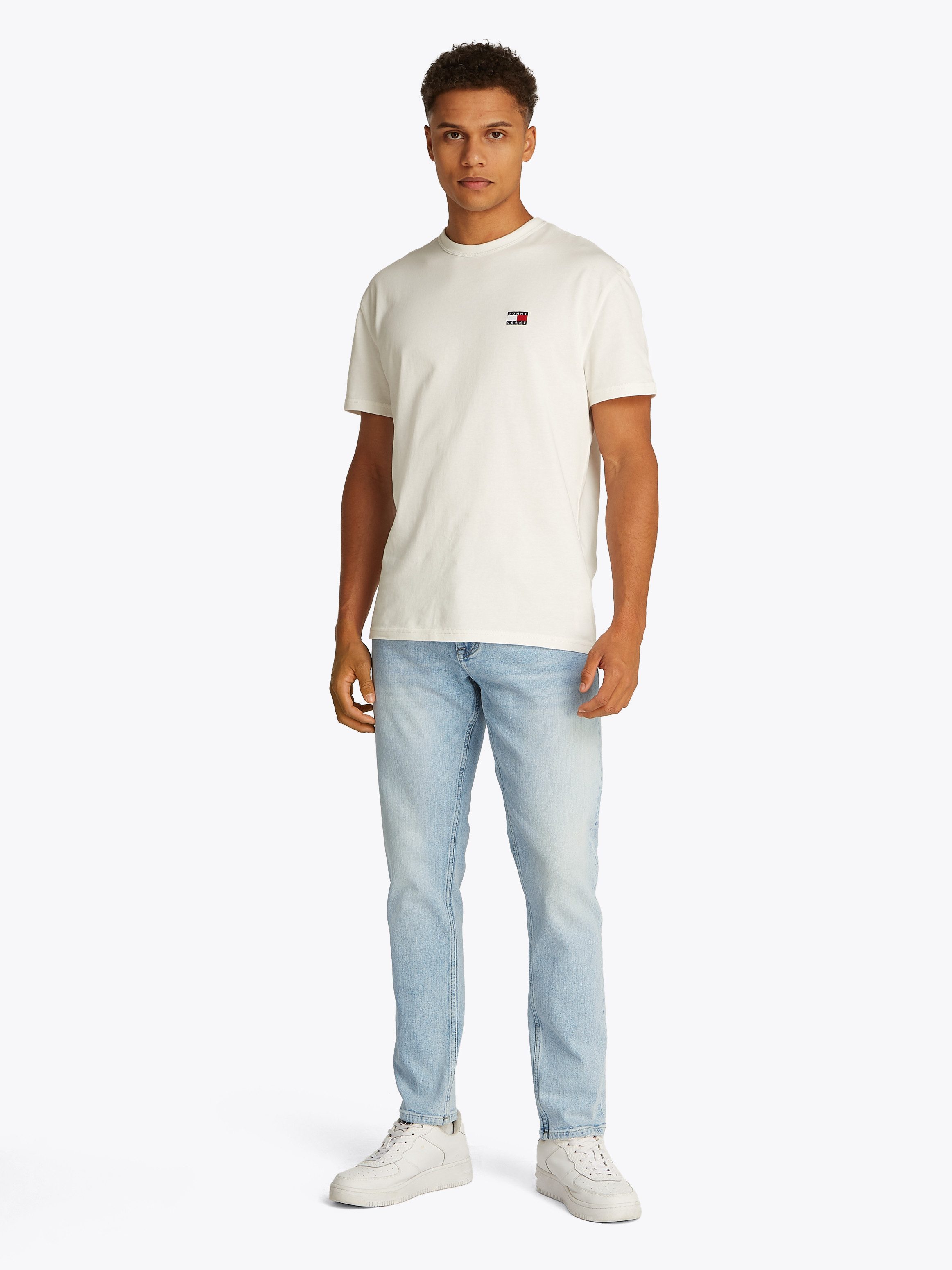 TOMMY JEANS Slim fit jeans AUSTIN SLIM TAPERED naar de enkel toe smaller wordende jeans met gemiddelde taillehoogte