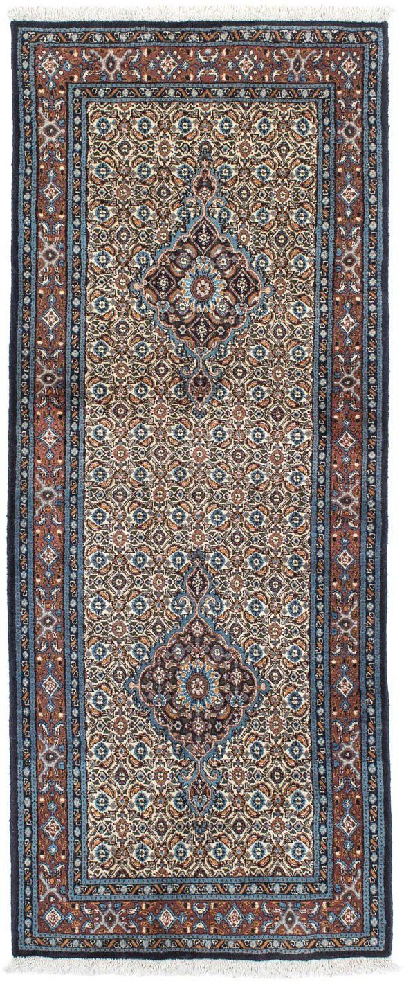 morgenland Wollen kleed Yalameh medaillon rosso chiaro 148 x 102 cm Handgeknoopt