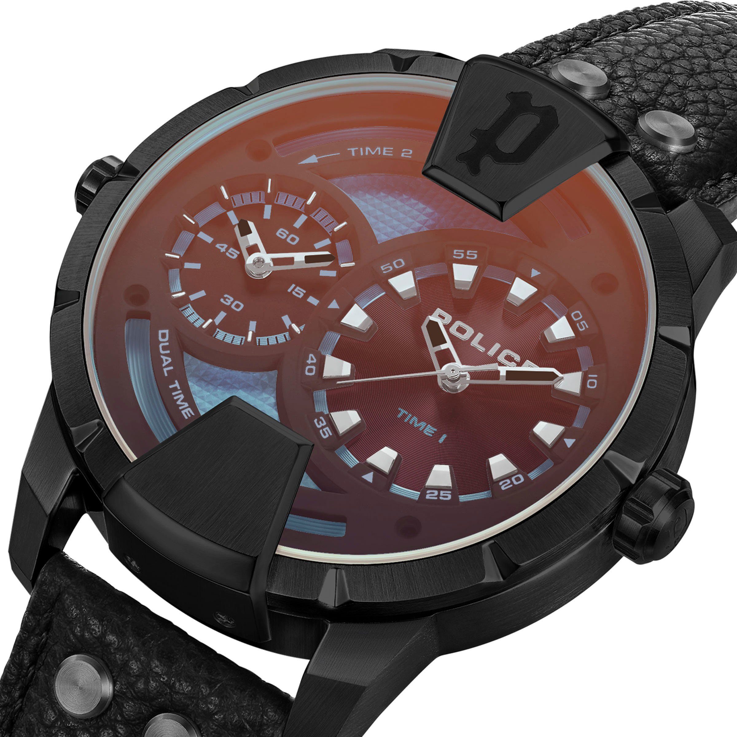 Police Multifunctioneel horloge HUNTLEY Polshorloge, quartz horloge, herenhorloge