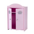 roba poppenkledingkast prinses sophie 2-deurs roze