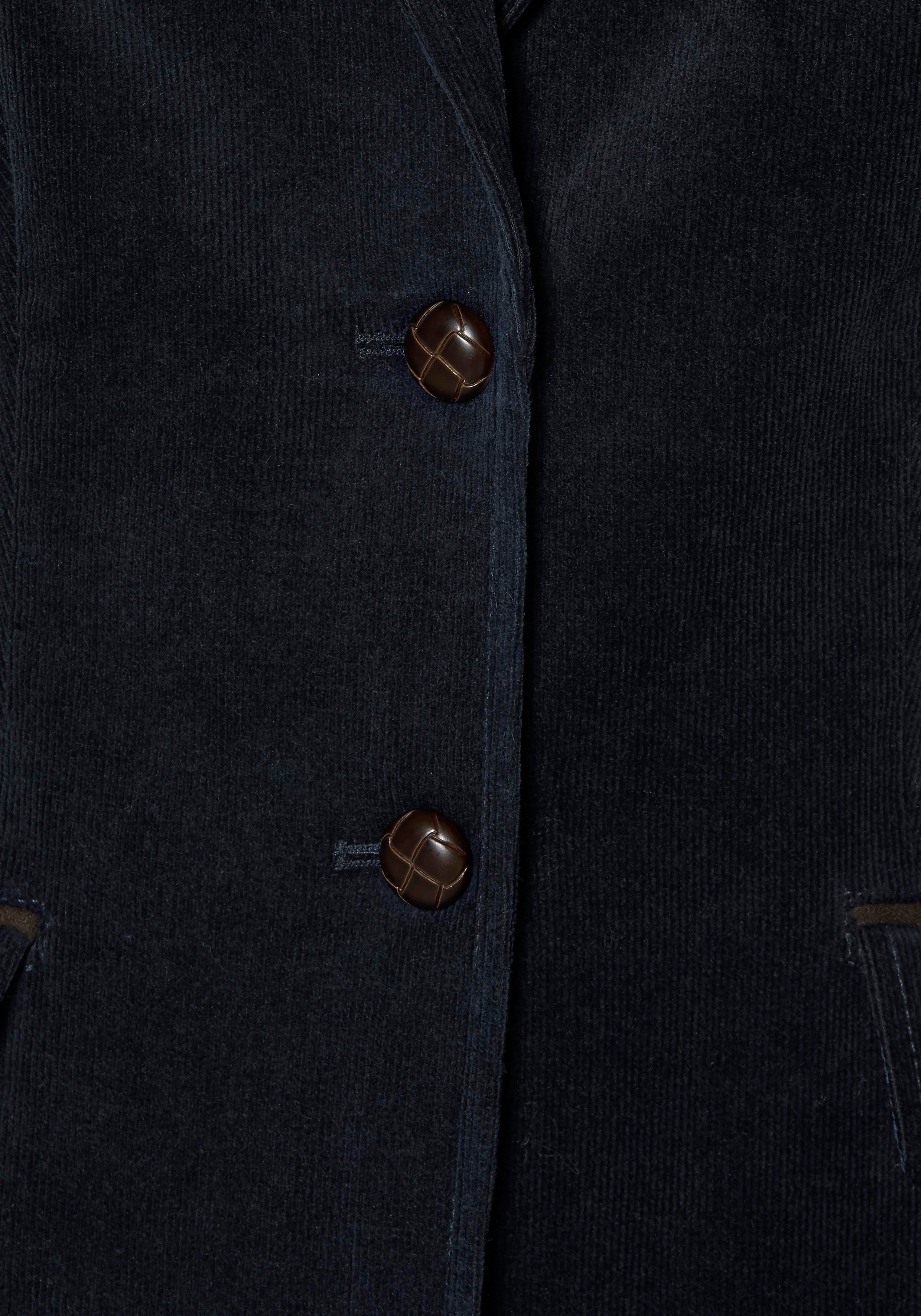 Aniston CASUAL Jasje met stofafwerkingen en mouwpatches