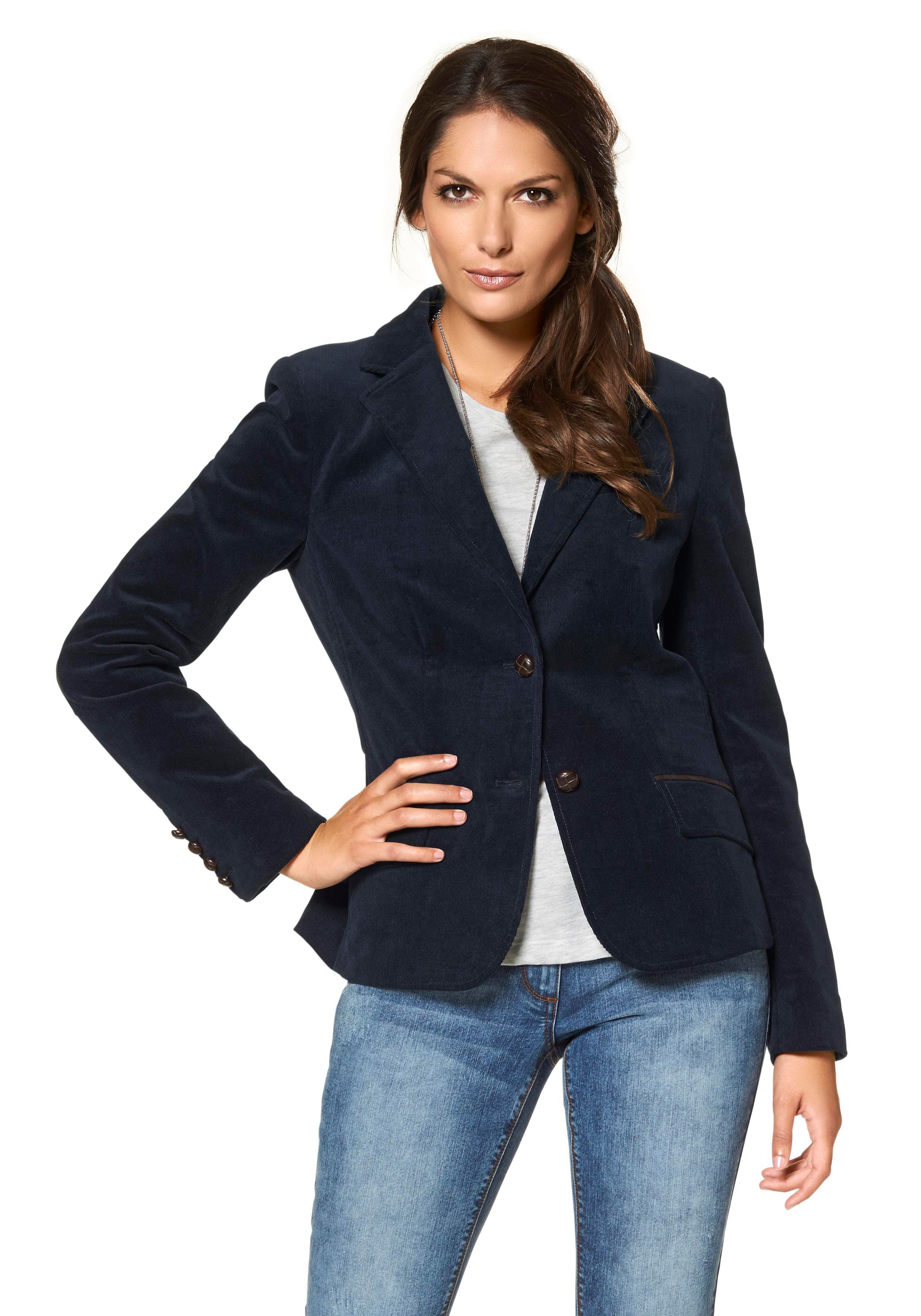 Zara Basic Jersey blazer lichtgrijs gestippeld zakelijke stijl Mode Blazers Jersey blazers 
