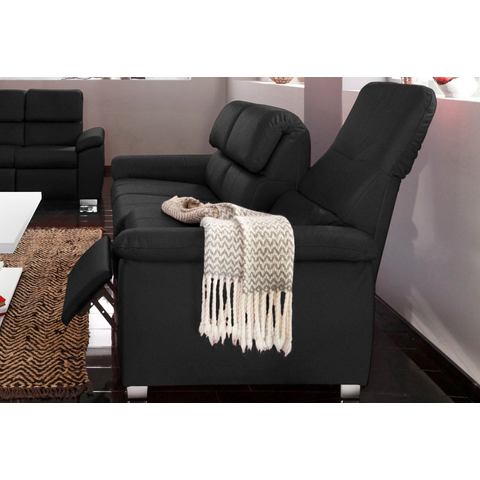 woonkamer driepersoons bankstel zwart PRIMABELLE microgaren breedte 205 cm