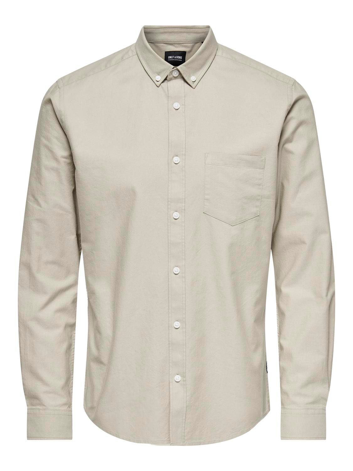 ONLY & SONS Overhemd met lange mouwen ONSALVARO LS OXFORD SHIRT