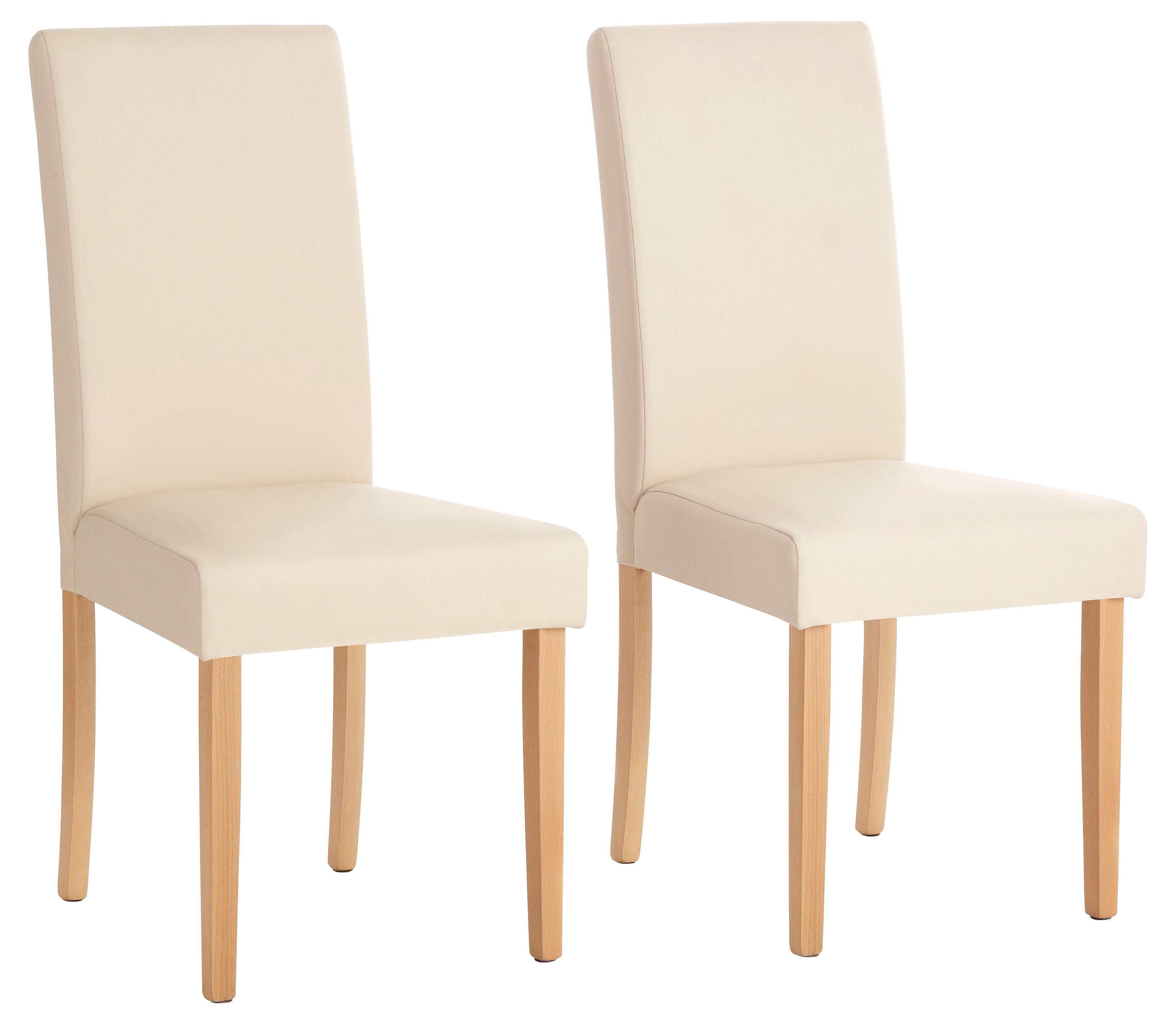 Home affaire Eetkamerstoel Roko in sets van 2, 4 of 6, massief houten frame (set)