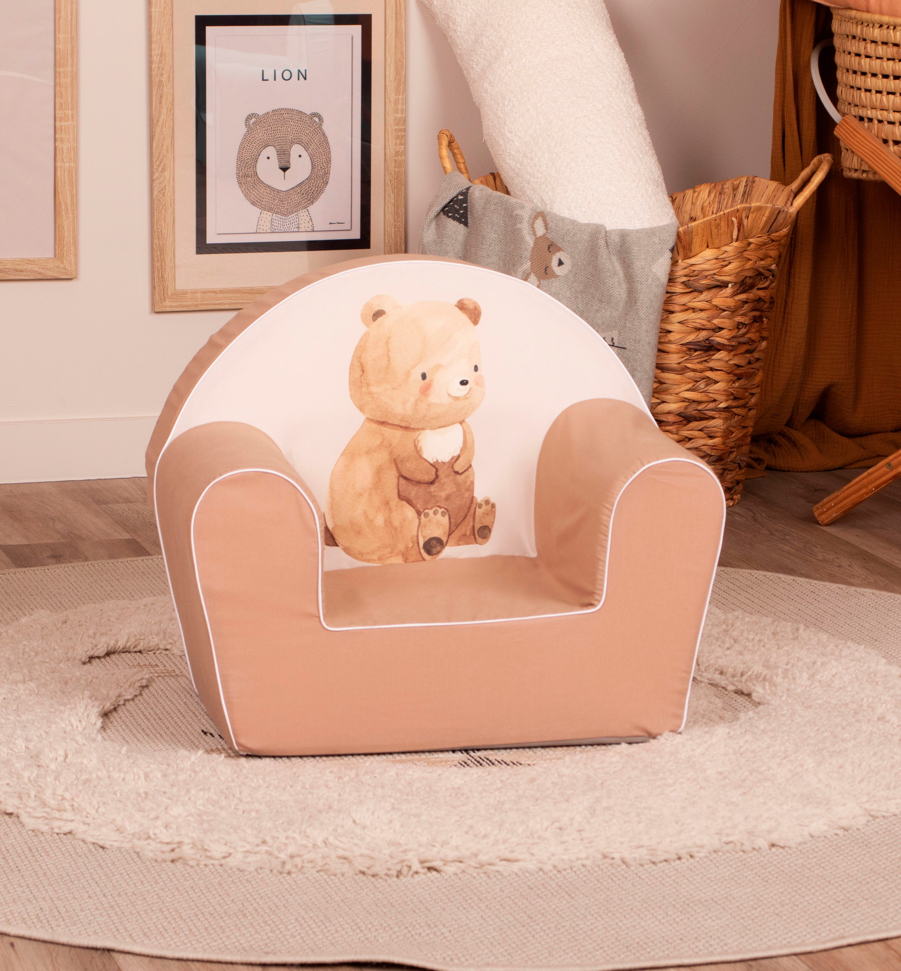 Knorrtoys® Fauteuil Babybeer voor kinderen, made in europe