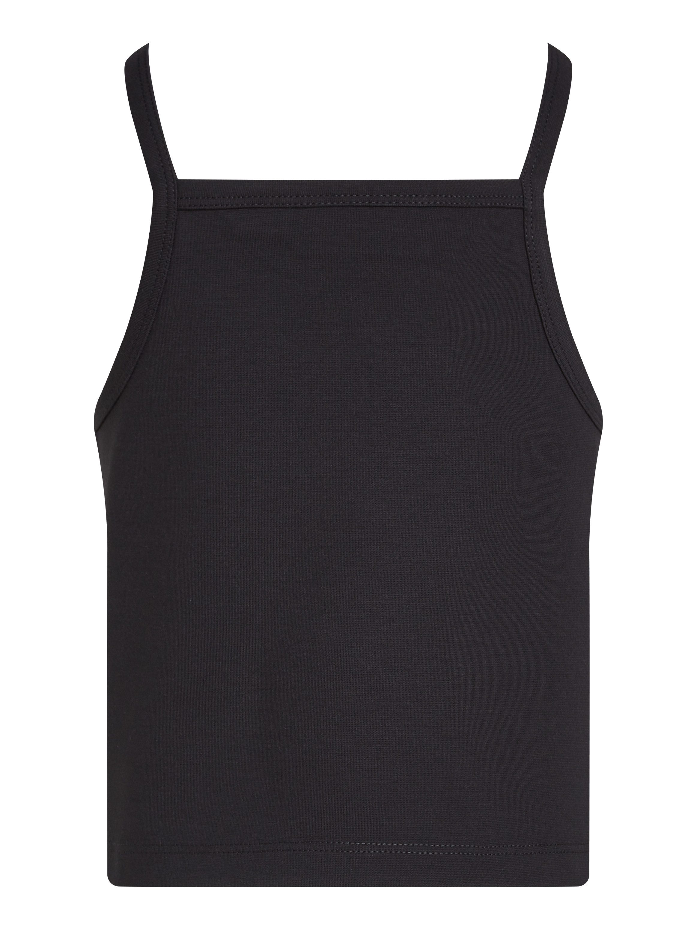 Calvin Klein T-shirt PUNTO STRAP TOP met een logo-opschrift