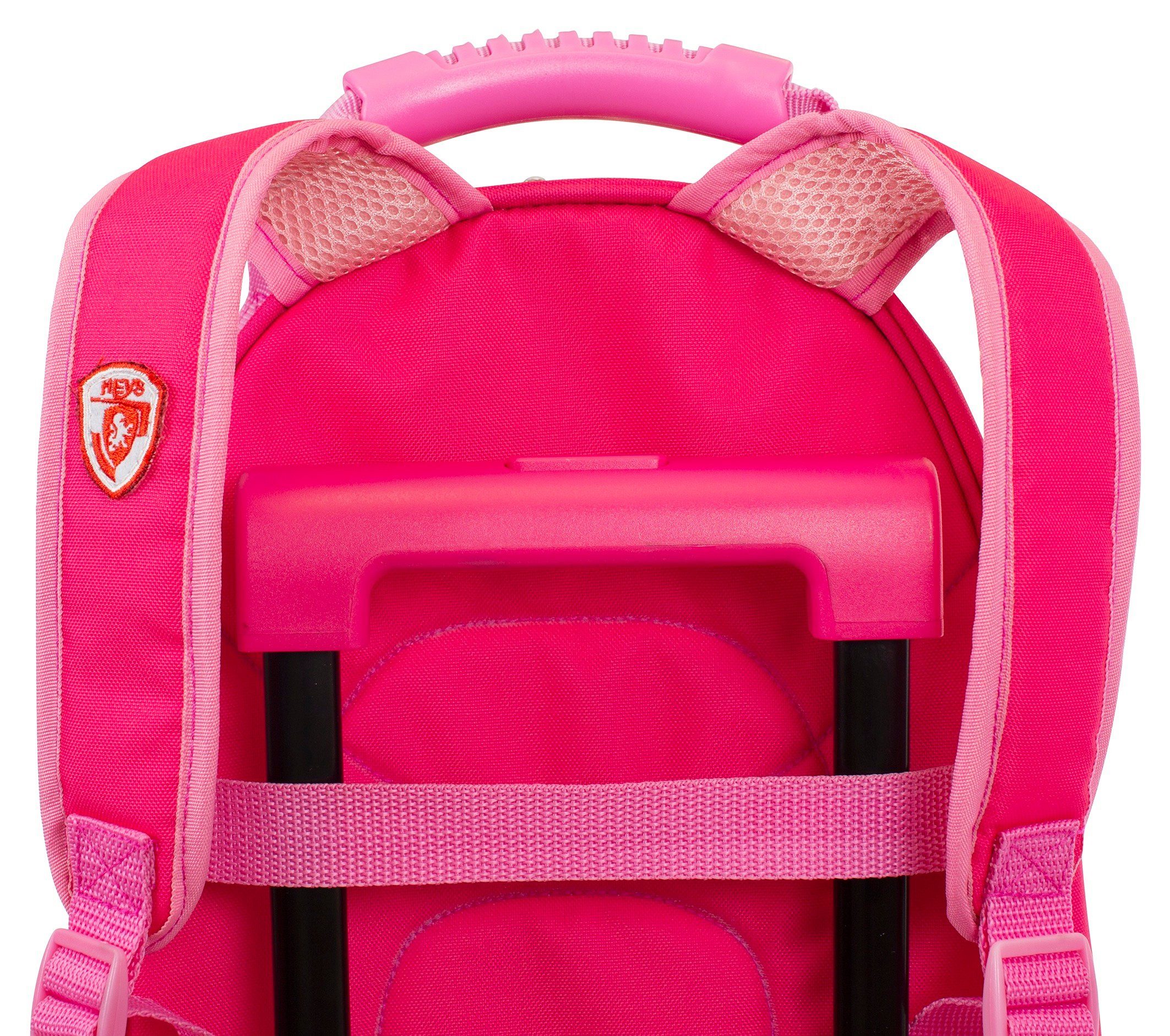 Heys Kofferset Super Tots, 46 cm, Eenhoorn Heys x Joachim Llambi kindertrolley kinder reisbagage (set, 2-delig, Kinderkoffer en rugzak)