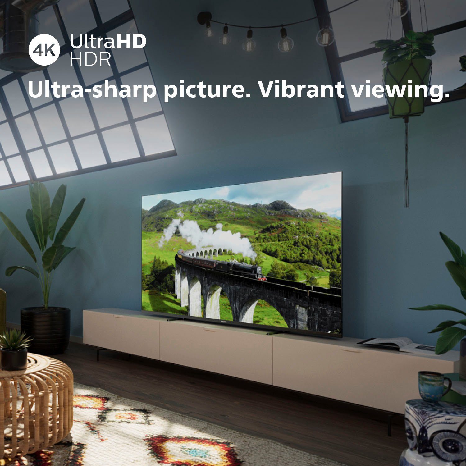 Philips Led-TV 43PUS7608/12, 108 cm / 43", 4K Ultra HD, Smart TV