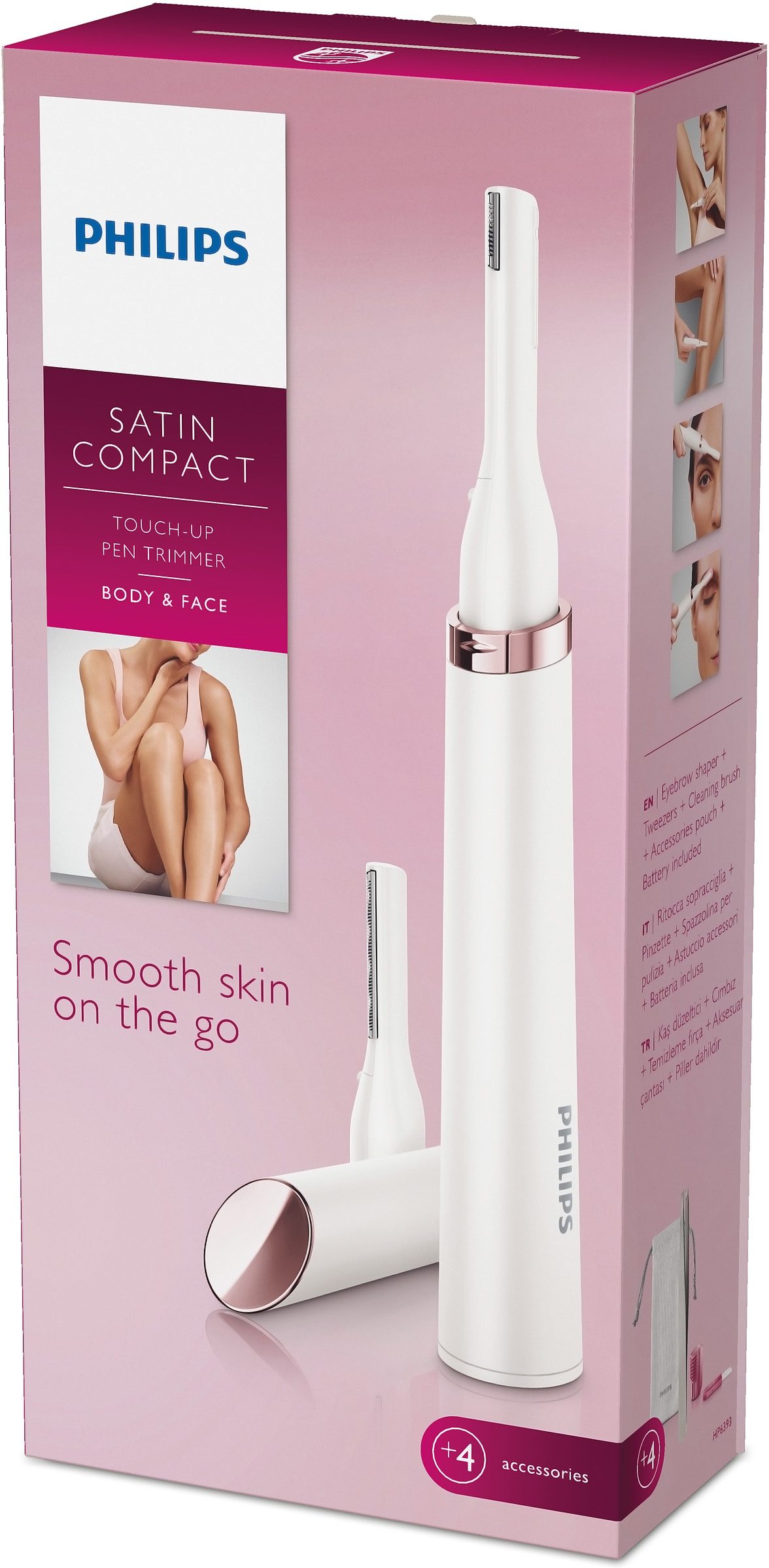 Philips Beauty-trimmer HP6393/00 Satin Compact Body & Face