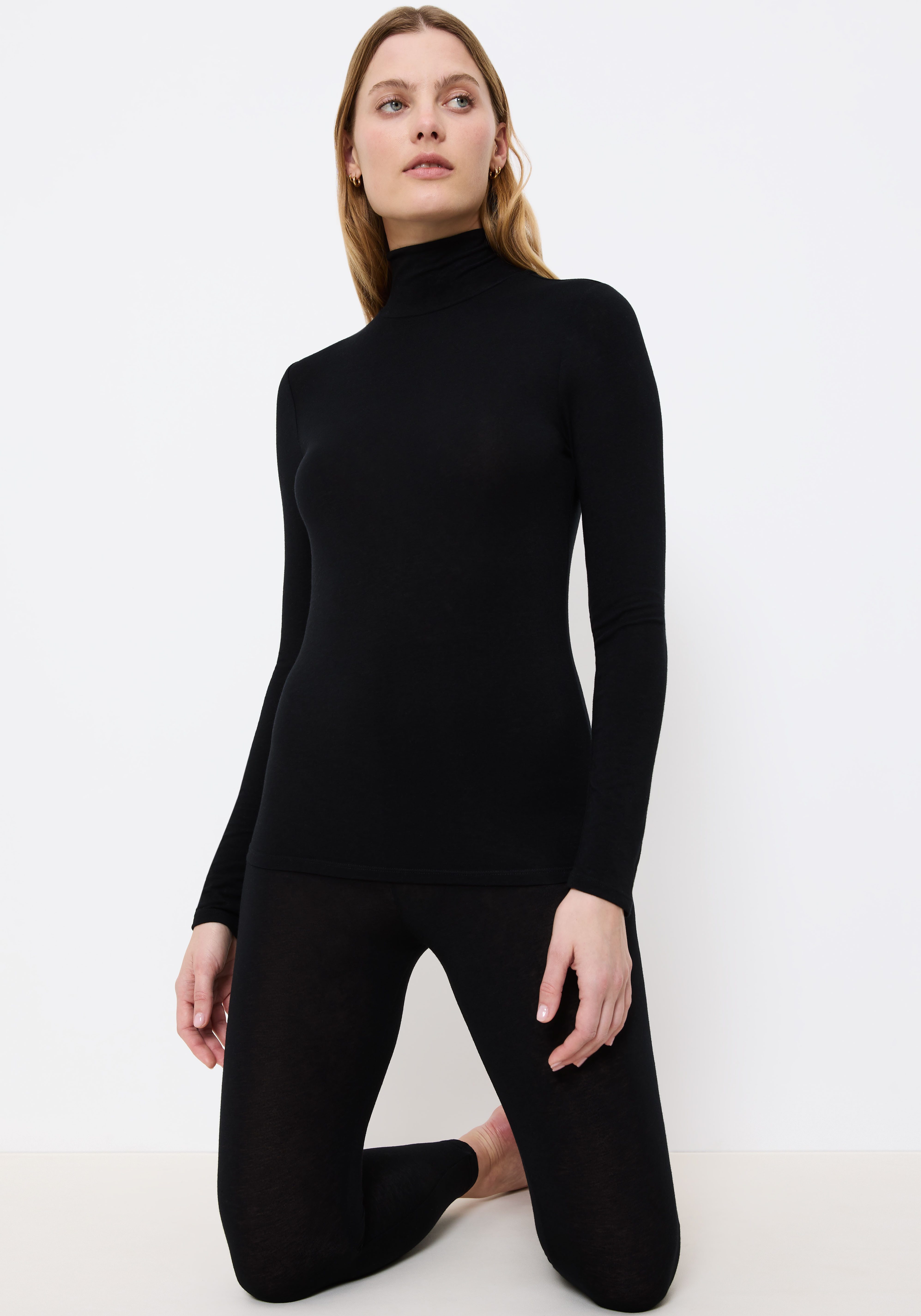 Triumph Shirt met lange mouwen Beauty Layers Top LSL Turtleneck 04