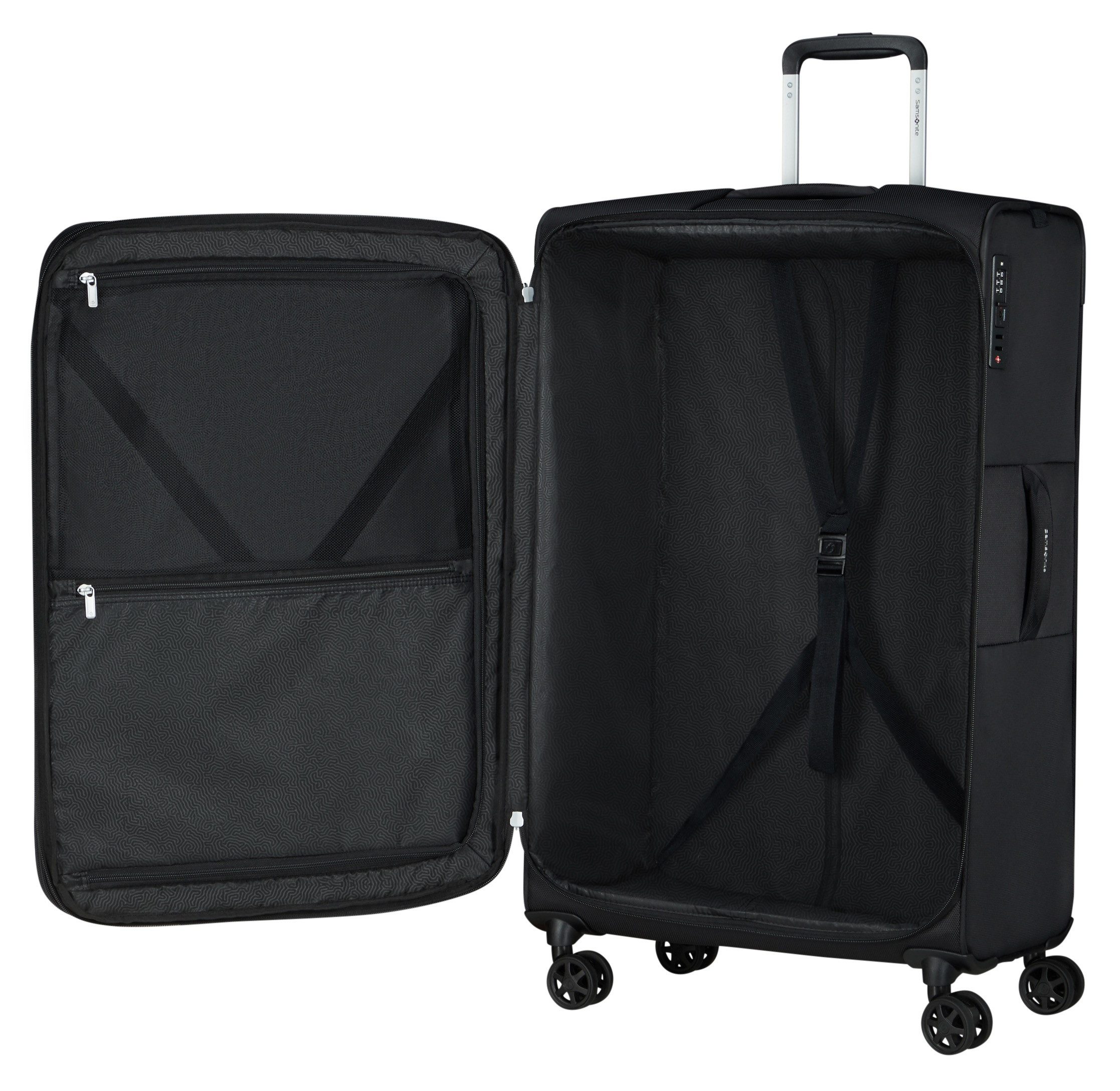 Samsonite Zachte bagage trolley URBIFY, verschillende maten Koffer reisbagage zachte koffer volumevergroting