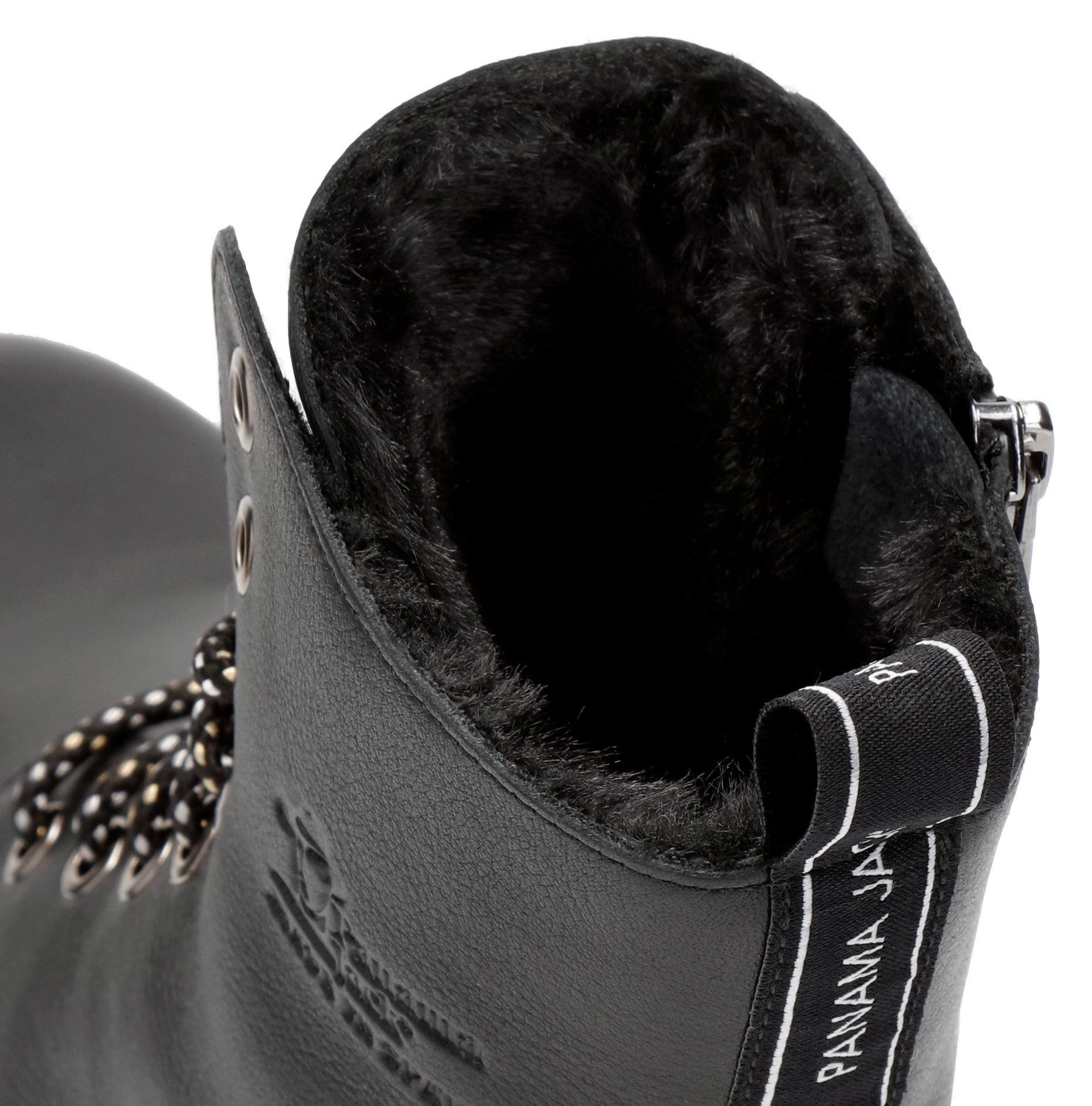 Panama Jack Veterschoenen Frisia , veterschoenen, enkellaars, blokhak, met warme voering