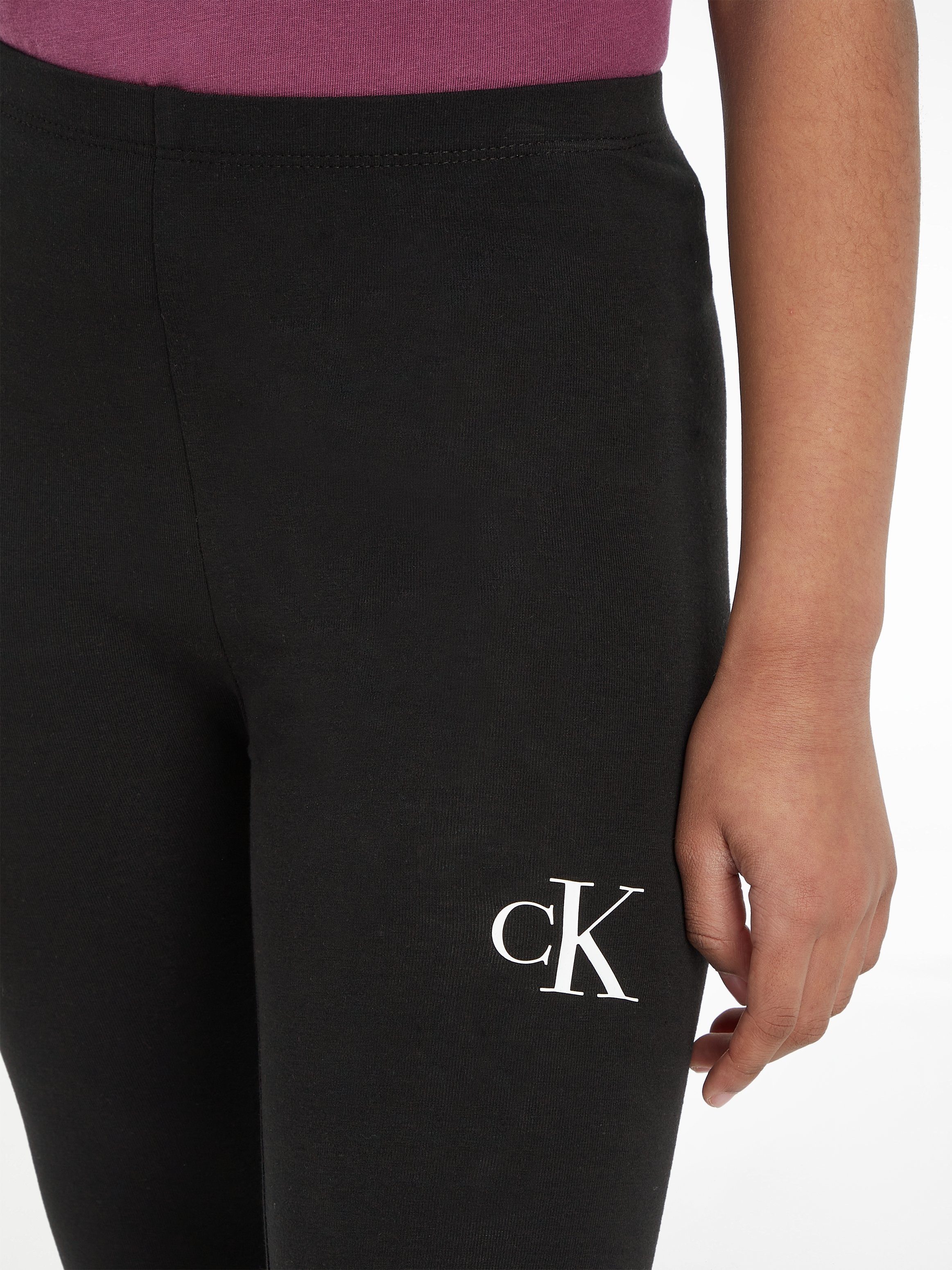 Calvin Klein Legging CK LOGO LEGGING voor kinderen tot 16 jaar