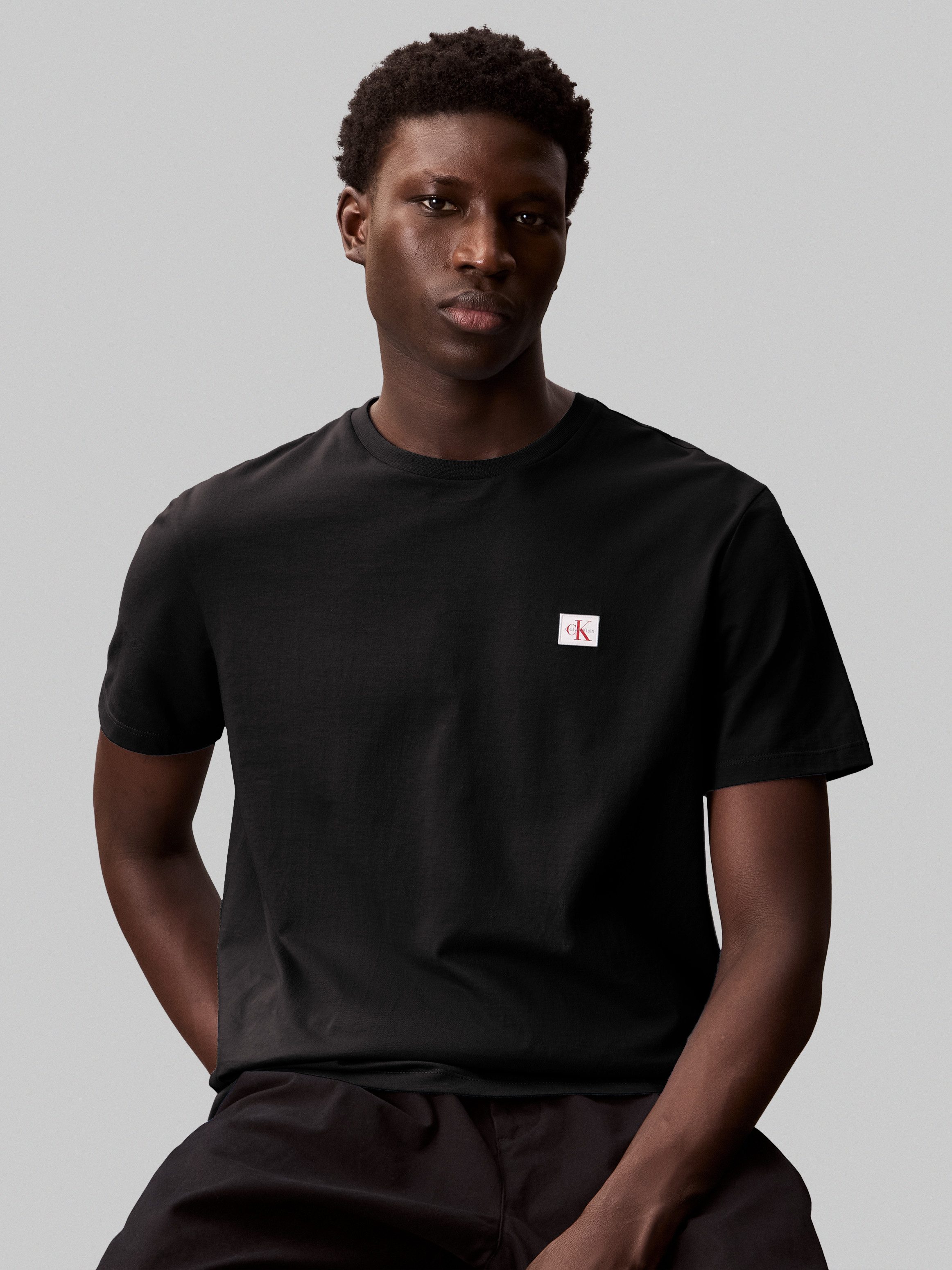 Calvin Klein T-shirt SS BADGE TEE 2 PACK (Set van 2)
