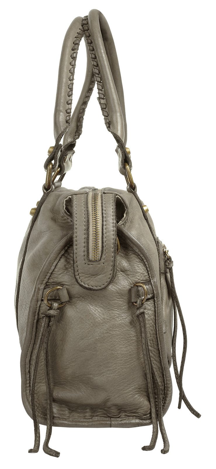 Samantha Look Shopper echt leer, made in italy (1-delig)
