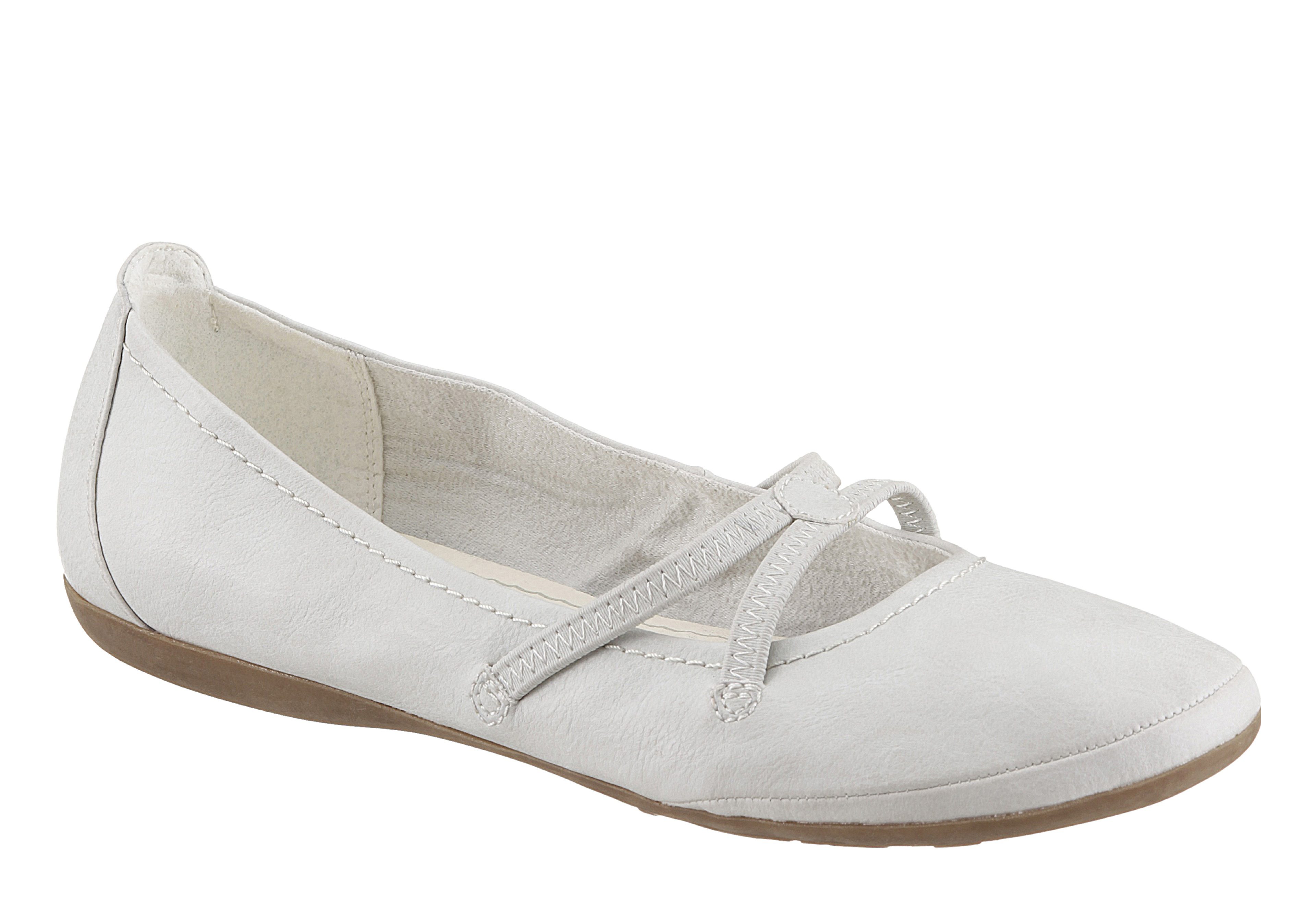 Tamaris Ballerina's Caterina met elastische bandjes online kopen | OTTO