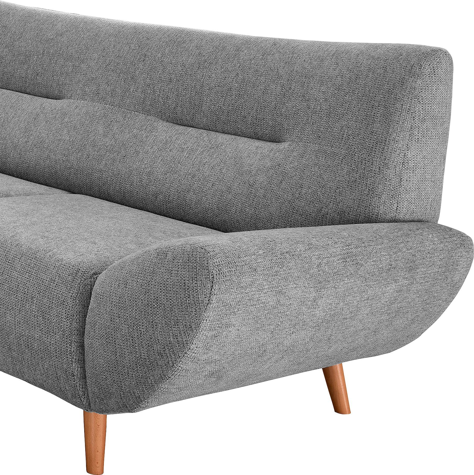 INOSIGN 2-zitsbank Drago elegant en tijdloos, comfortabel, houten voet