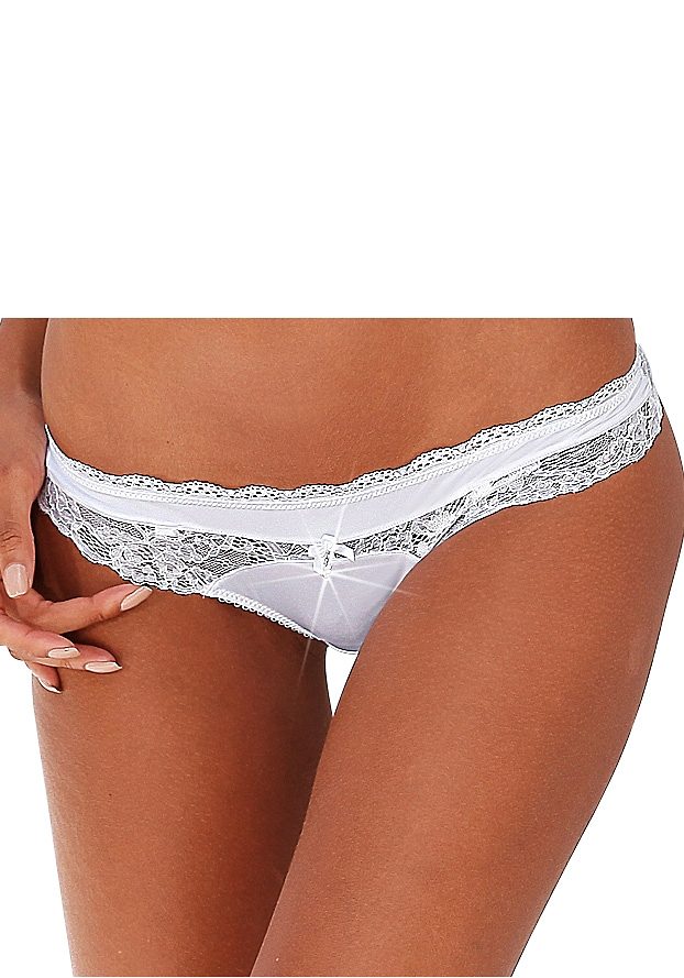 Lascana String met afneembare jarretels