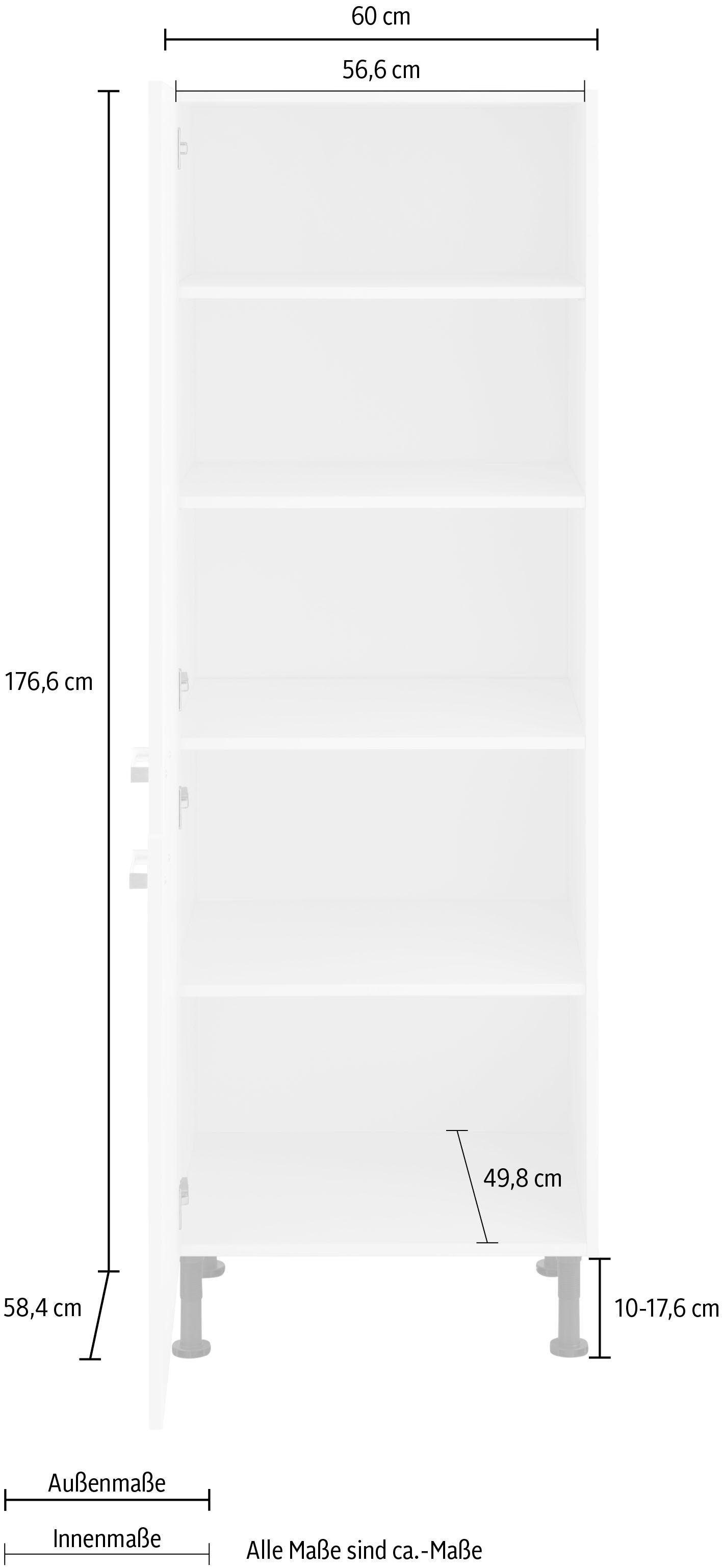 OPTIFIT Smalle kast Parma Breedte 60 cm