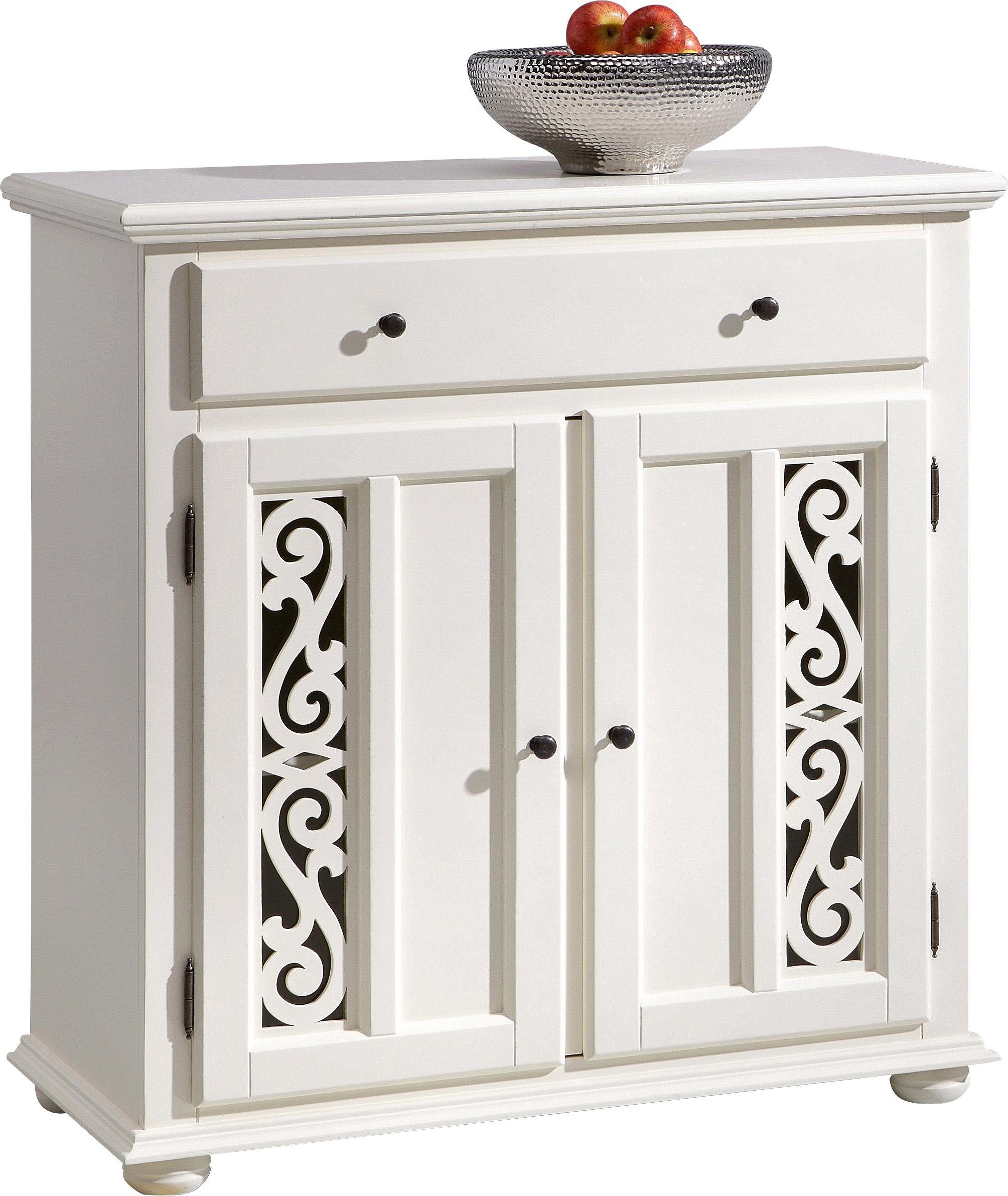 Home affaire Kast Arabeske met mooi decoratief freeswerk op de deurfronten, breedte 90 cm
