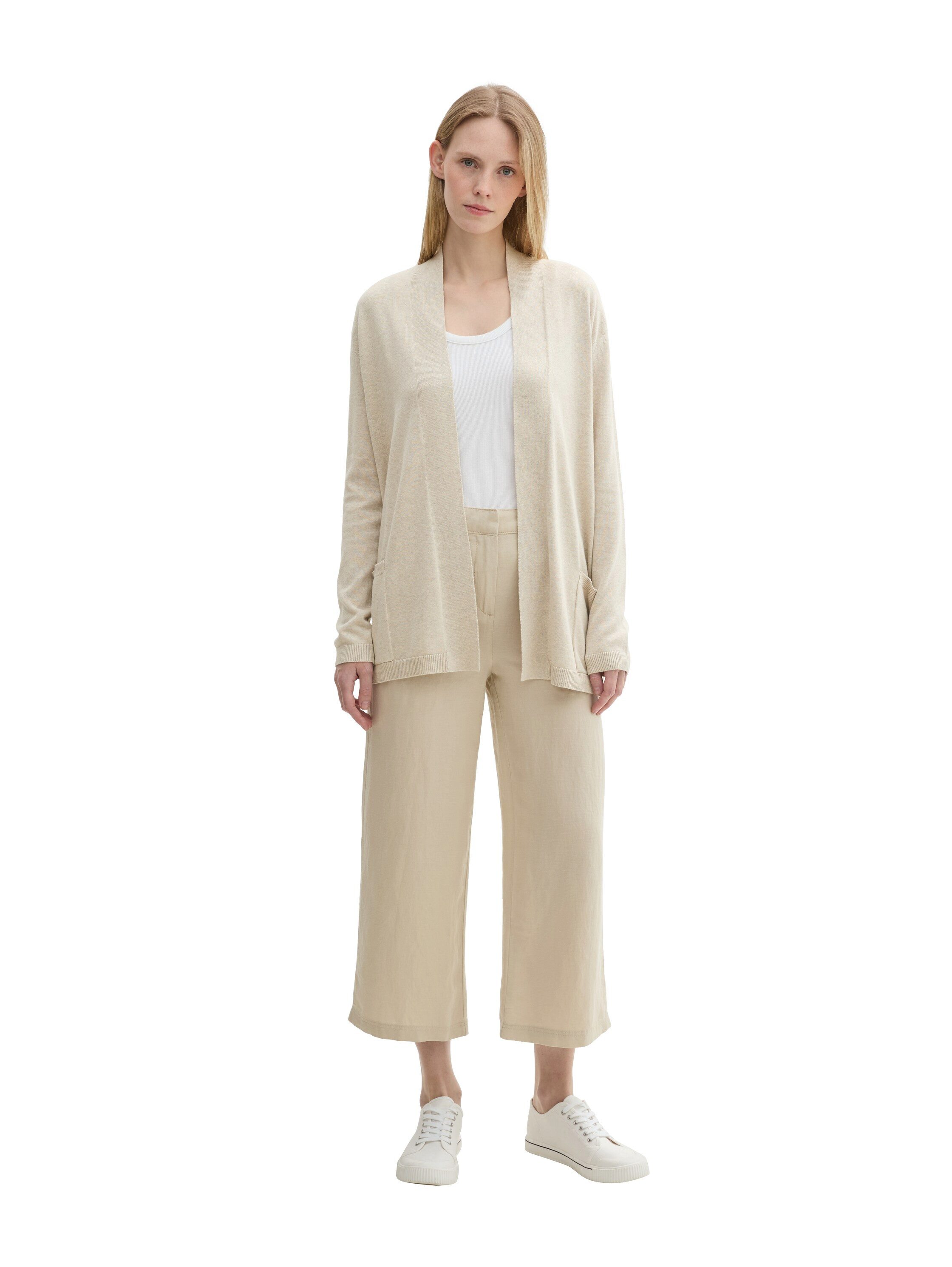 Tom Tailor Cardigan open en met zijzakken