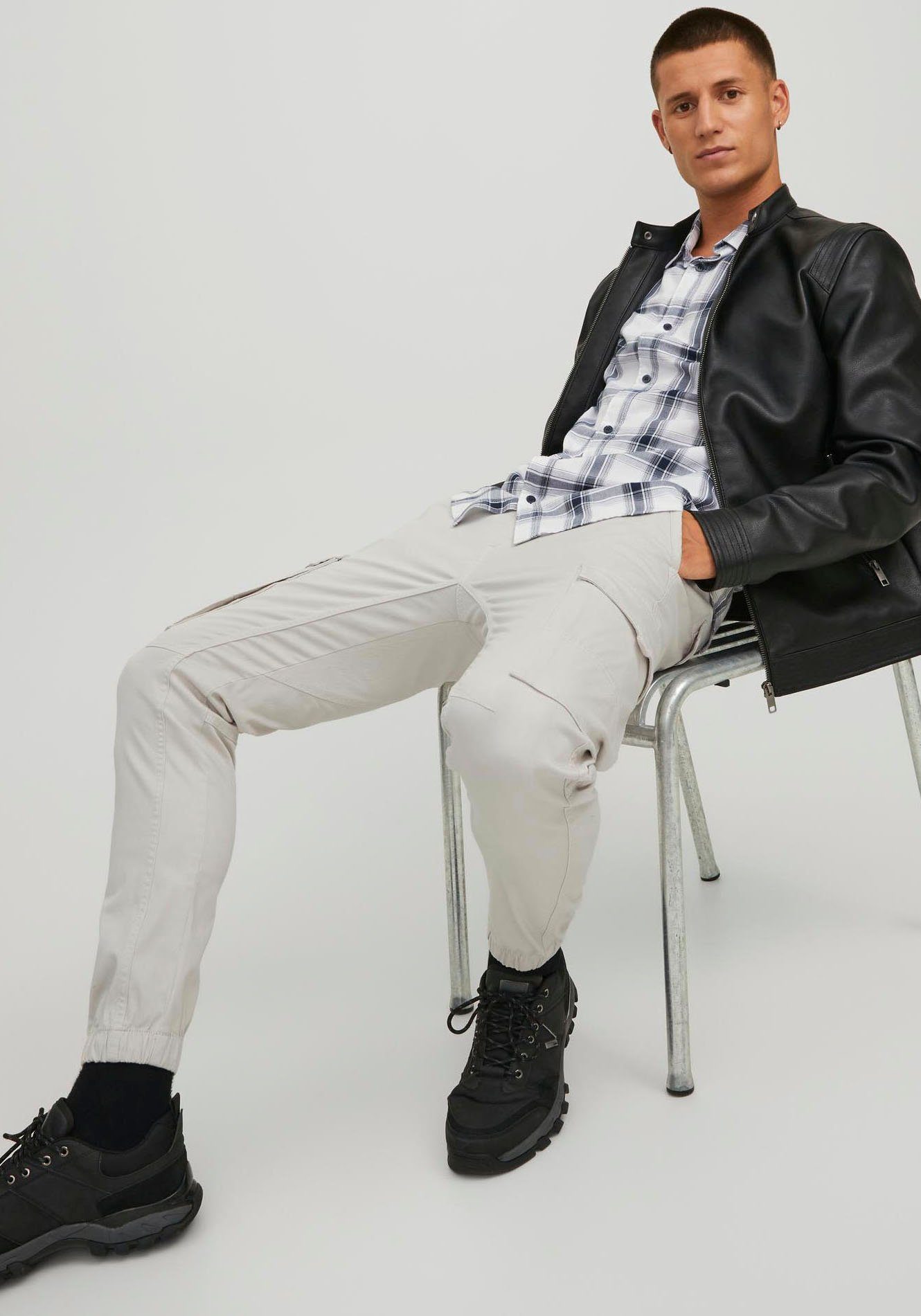 Jack & Jones Cargobroek JPSTPAUL JJFLAKE CARGO NOOS