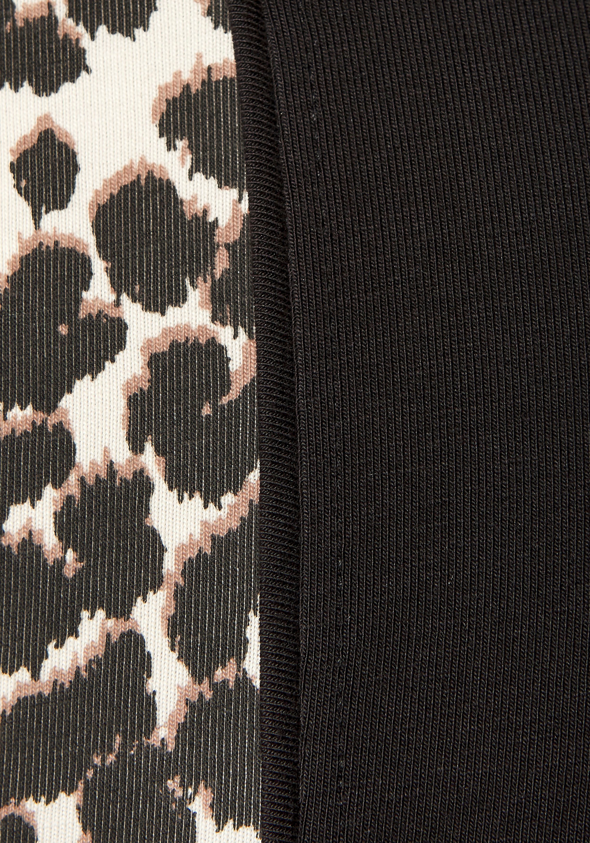 active by Lascana Legging Inzetten met leopardenpatroon aan de benen